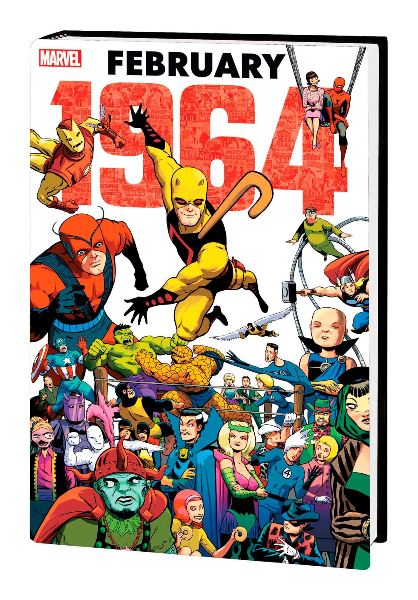 jaquette album MARVEL: FEBRUARY 1964 OMNIBUS