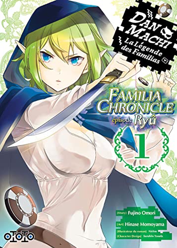 jaquette album DanMachi ? Familia Chronicle - Episode Ryu - Tome 1