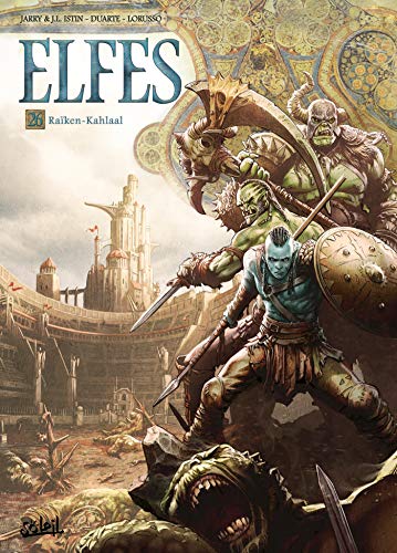 jaquette album Terres D'arran : Elfes Tome 26 - Raïken-Kahlaal