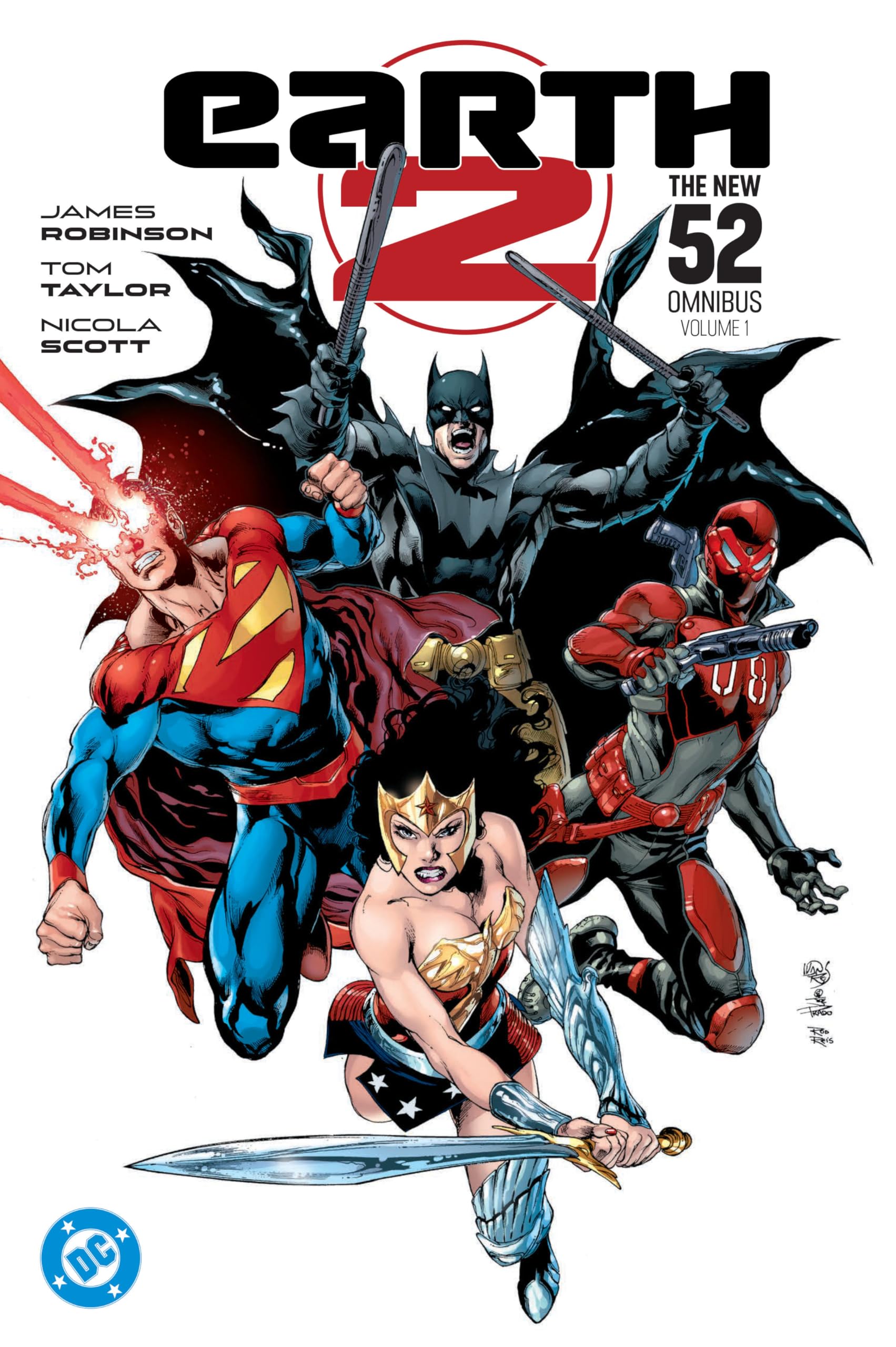 jaquette album Earth 2: The New 52 Omnibus Vol. 1