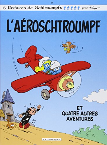 jaquette album Les Schtroumpfs Tome 14 - L'aéroschtroumpf