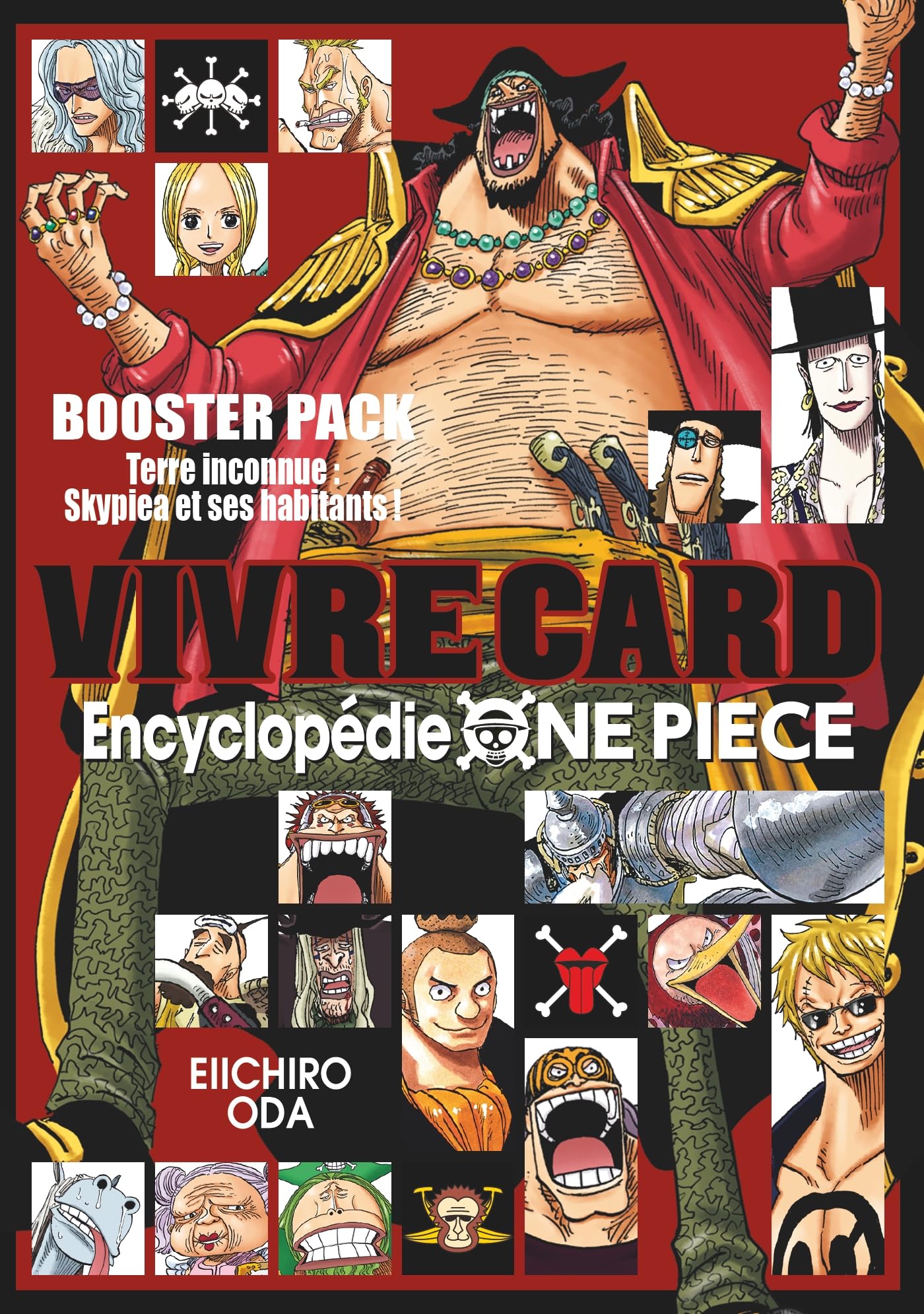 jaquette livre One Piece Vivre Card - Saison 01 - Tome 10: Booster Pack 09 : Terre inconnue : Skypiea et ses habitants !!