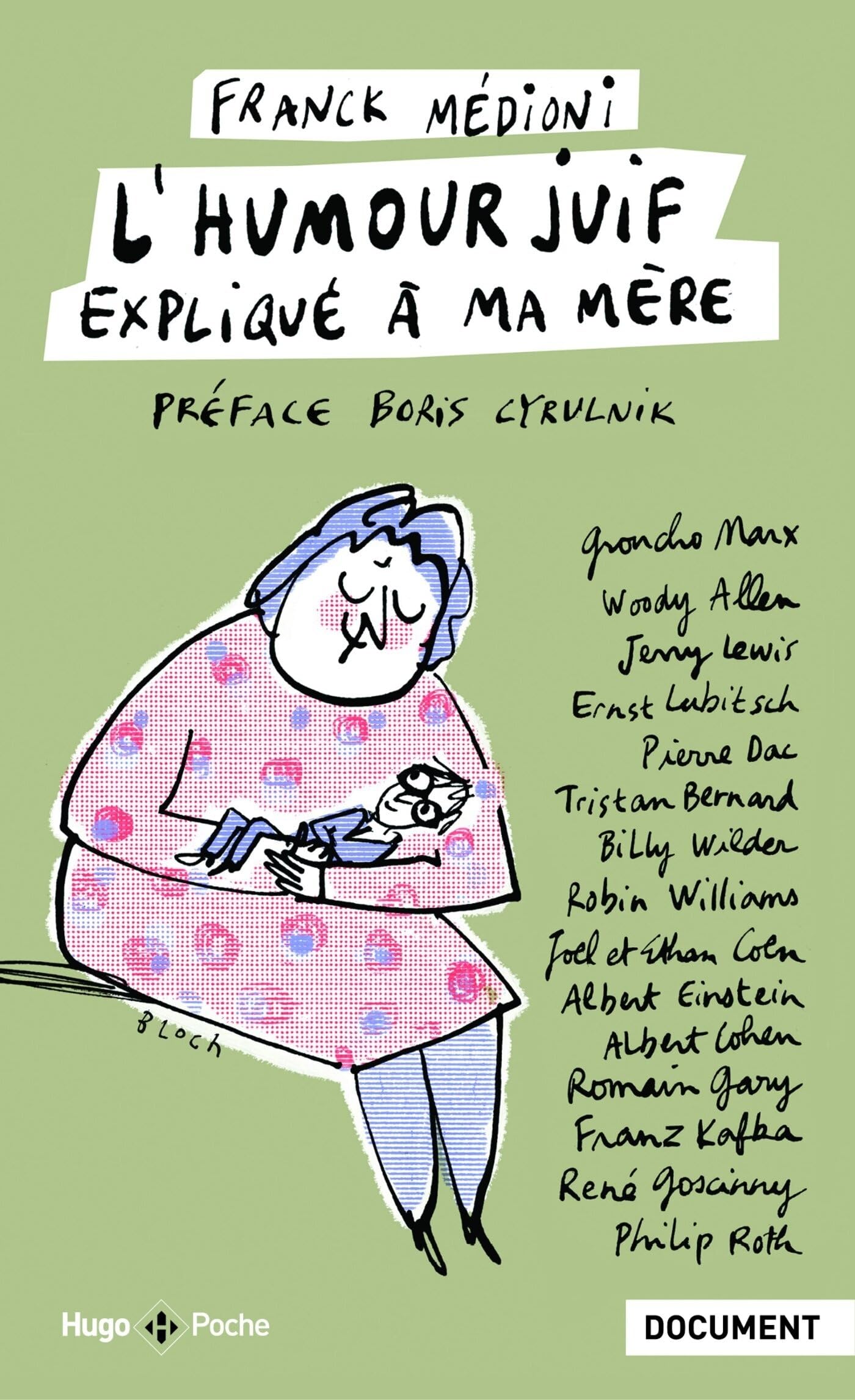 jaquette album L'humour juif expliqué à ma mère - poche