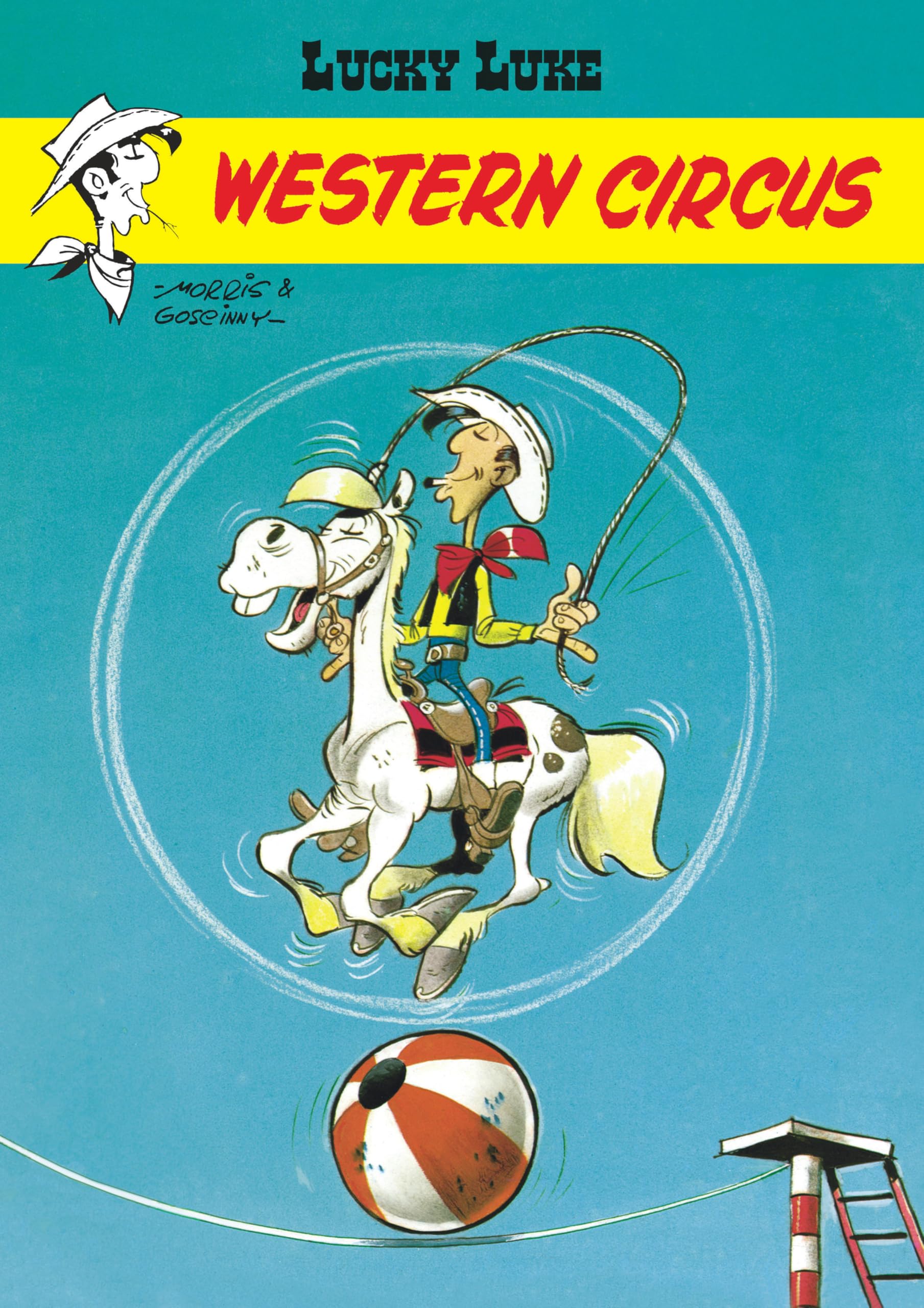 jaquette album Lucky Luke - Tome 5 - Western Circus
