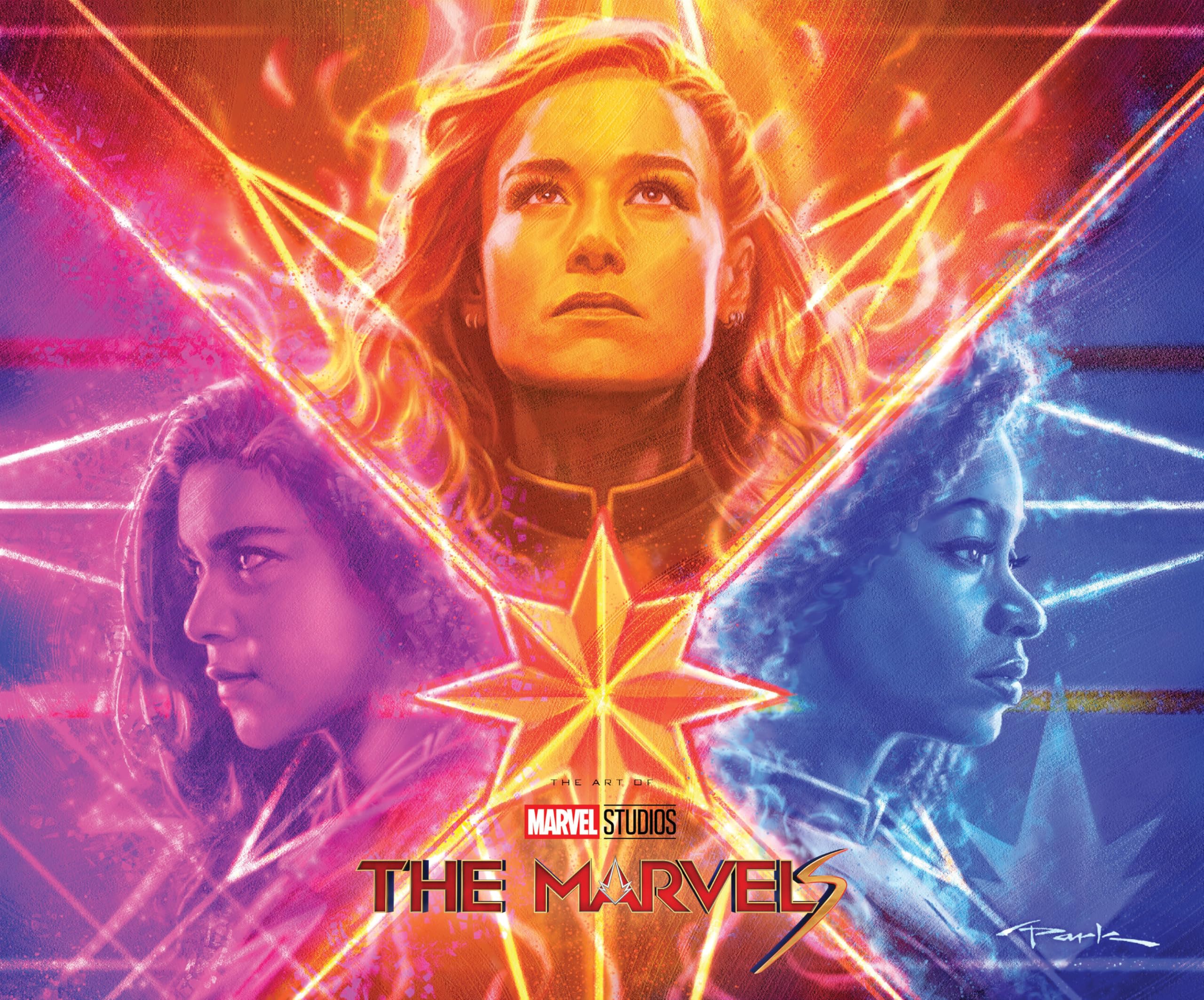jaquette album MARVEL STUDIOS' THE MARVELS: THE ART OF THE MOVIE