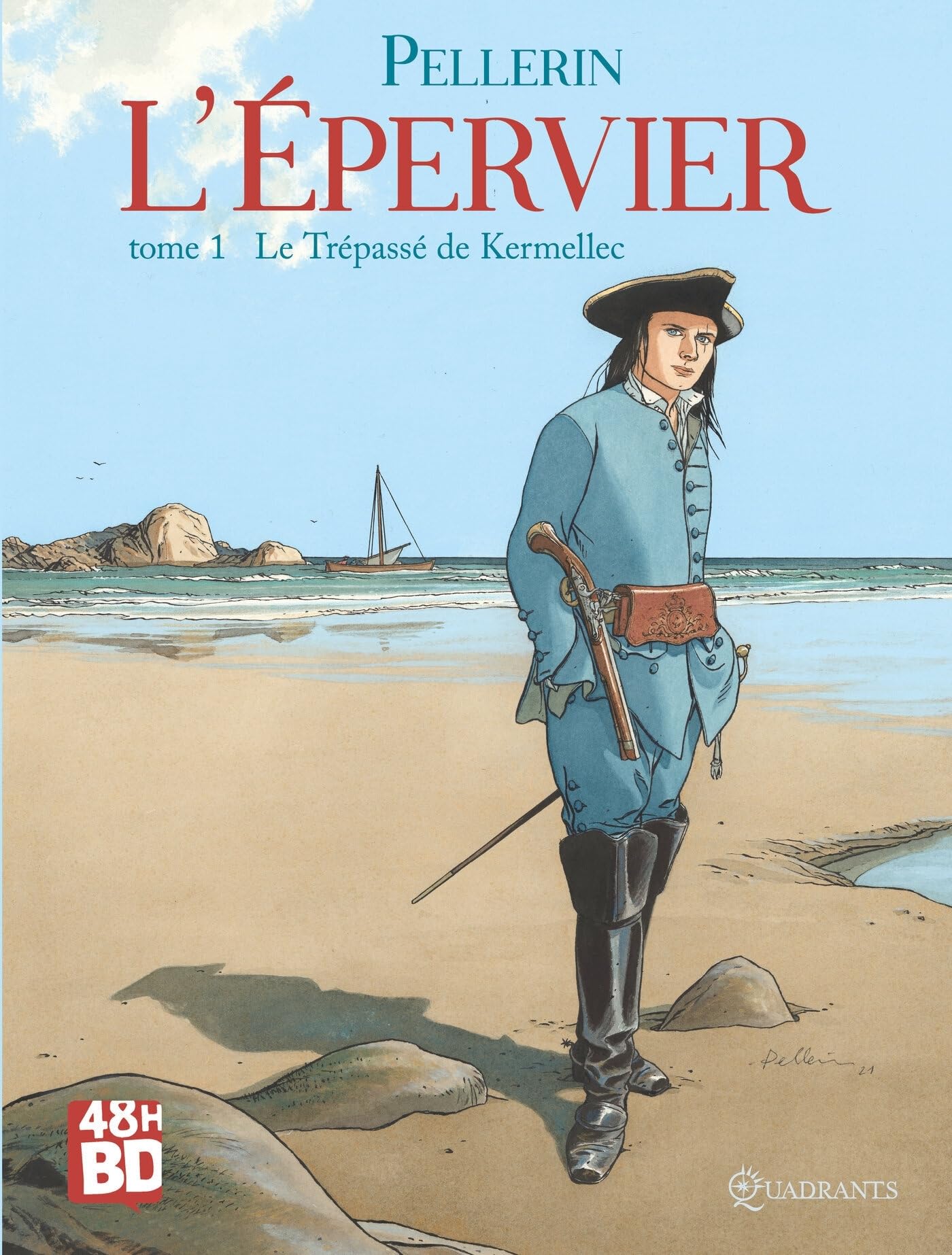 jaquette album L'Epervier T1 - 48HBD