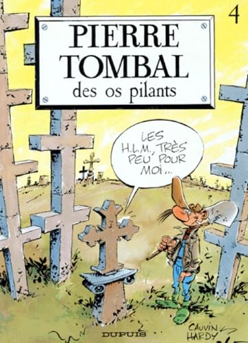 jaquette album Pierre Tombal Tome 4 - Des Os Pilants
