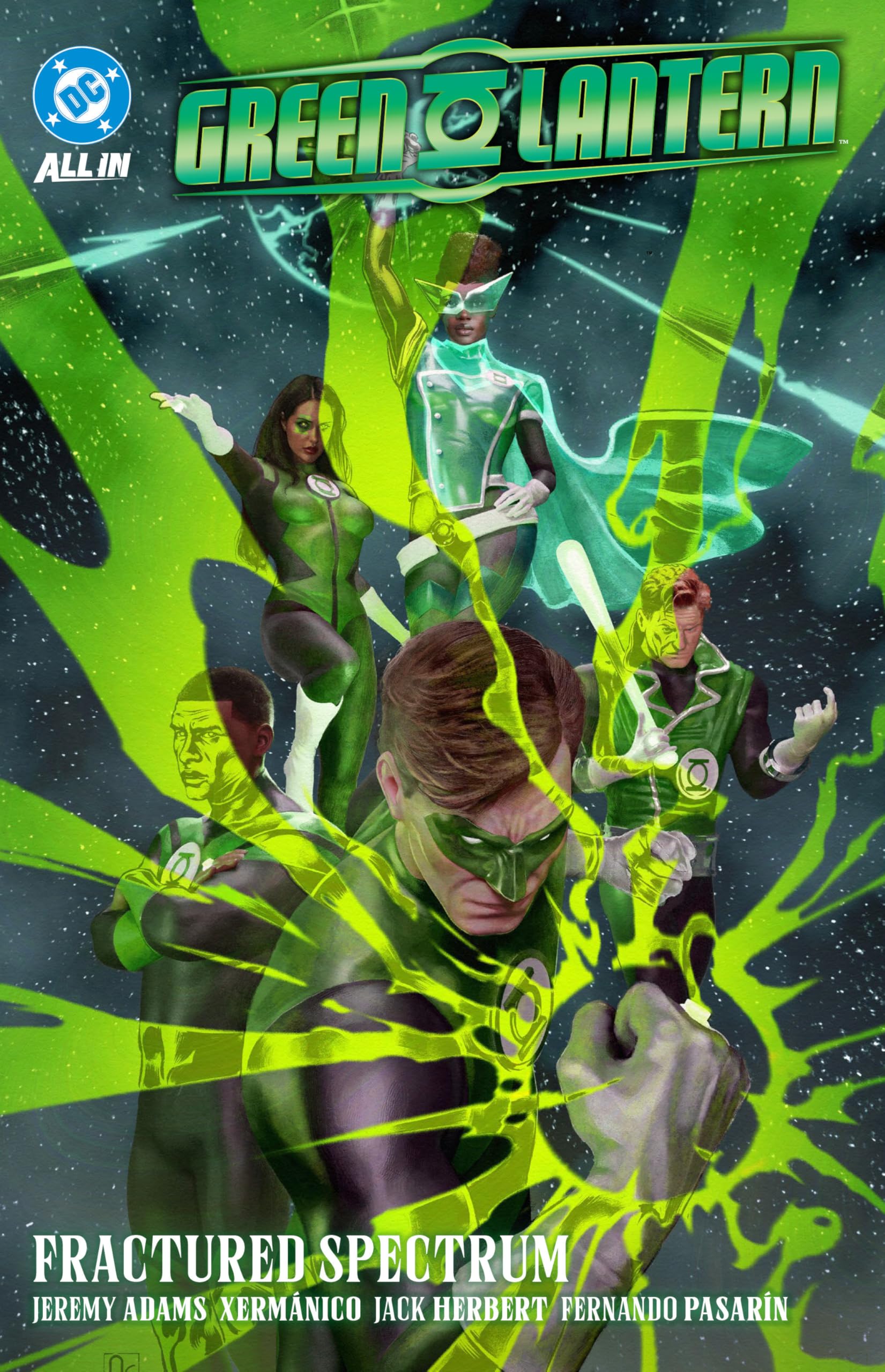 jaquette album Green Lantern Vol. 5: Fractured Spectrum