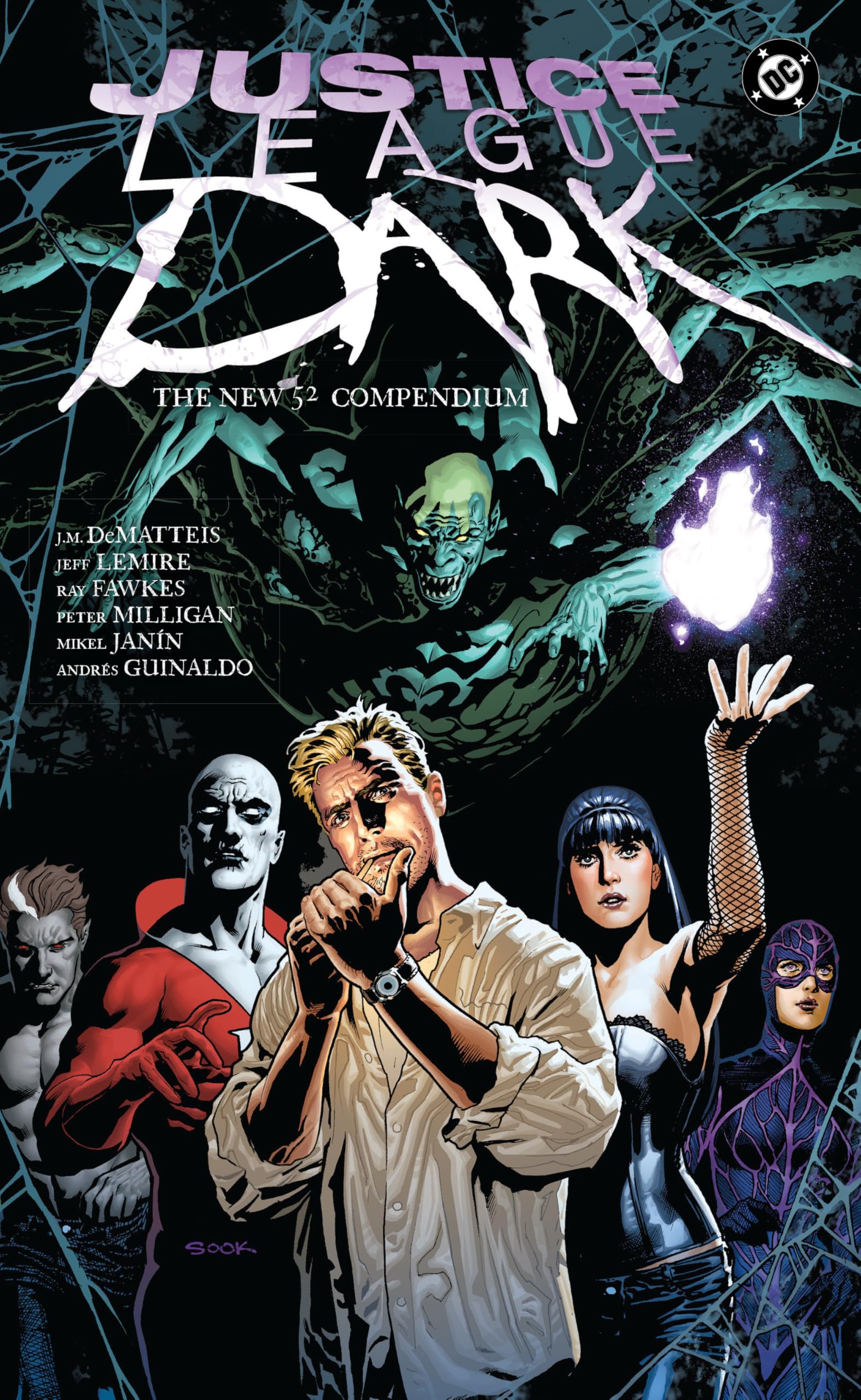 jaquette album Justice League Dark: The New 52 Compendium