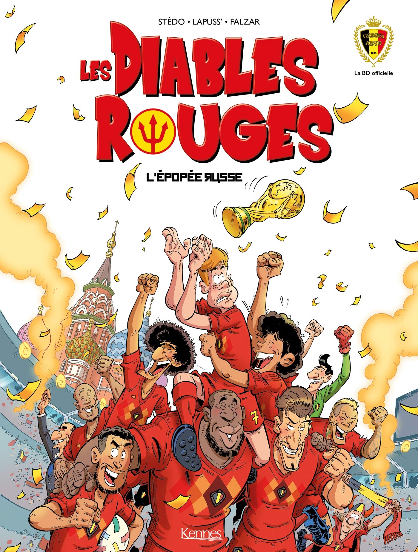 jaquette album Les Diables Rouges T06: L'Épopée russe