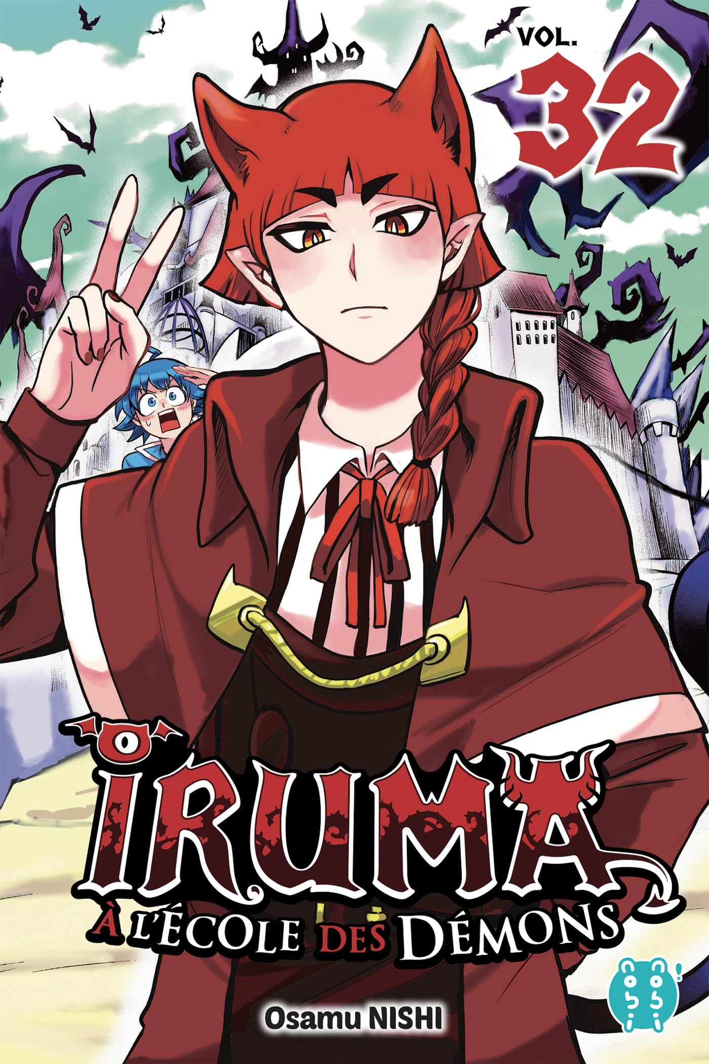 jaquette album Iruma à l'école des démons T32