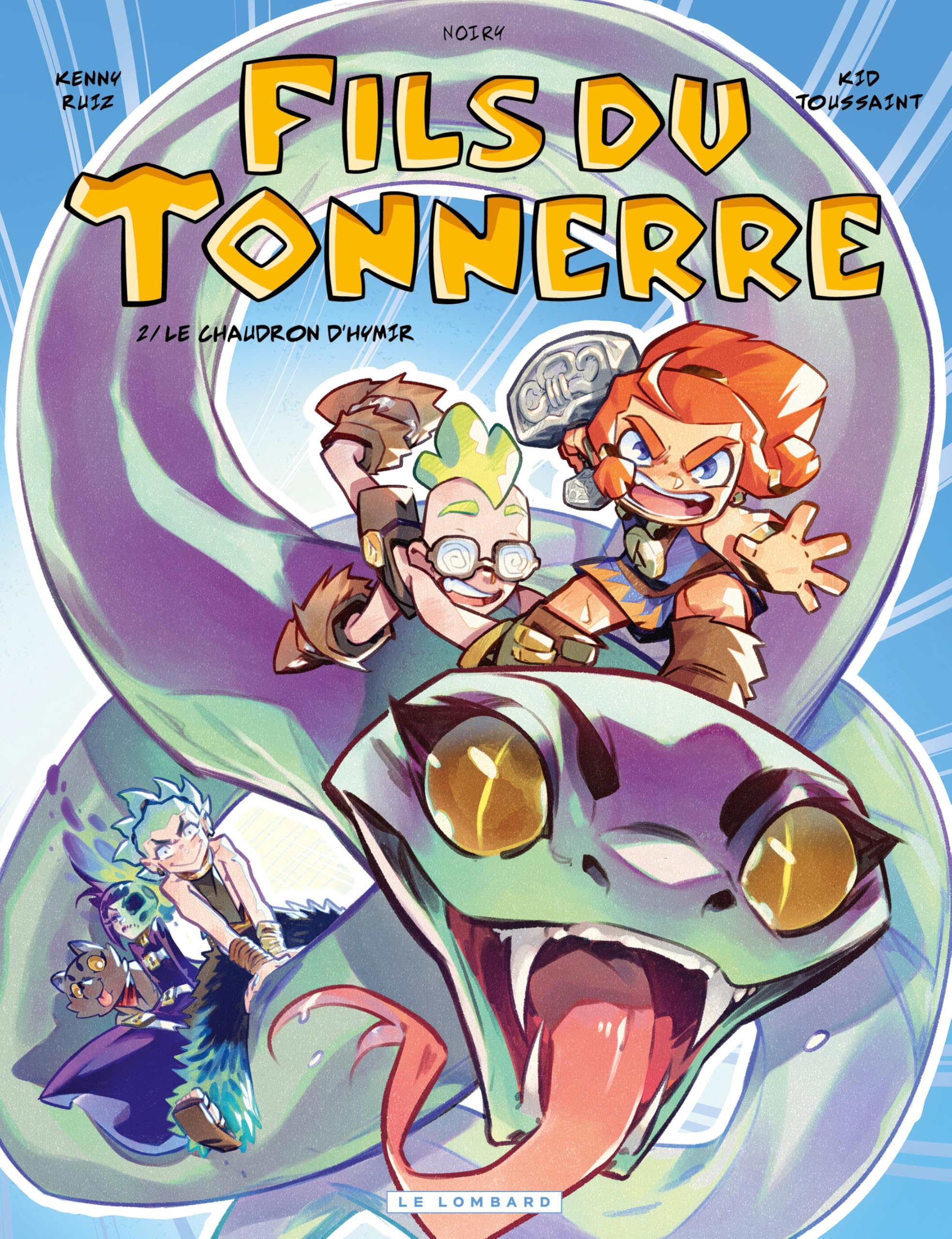 jaquette album Fils du tonnerre - Tome 2 - Le chaudron d Hymir