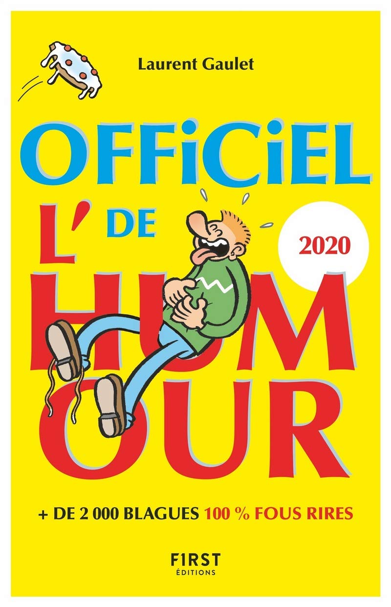 jaquette album L'Officiel de l'humour 2020 : + de 2 000 blagues 100% fous rires