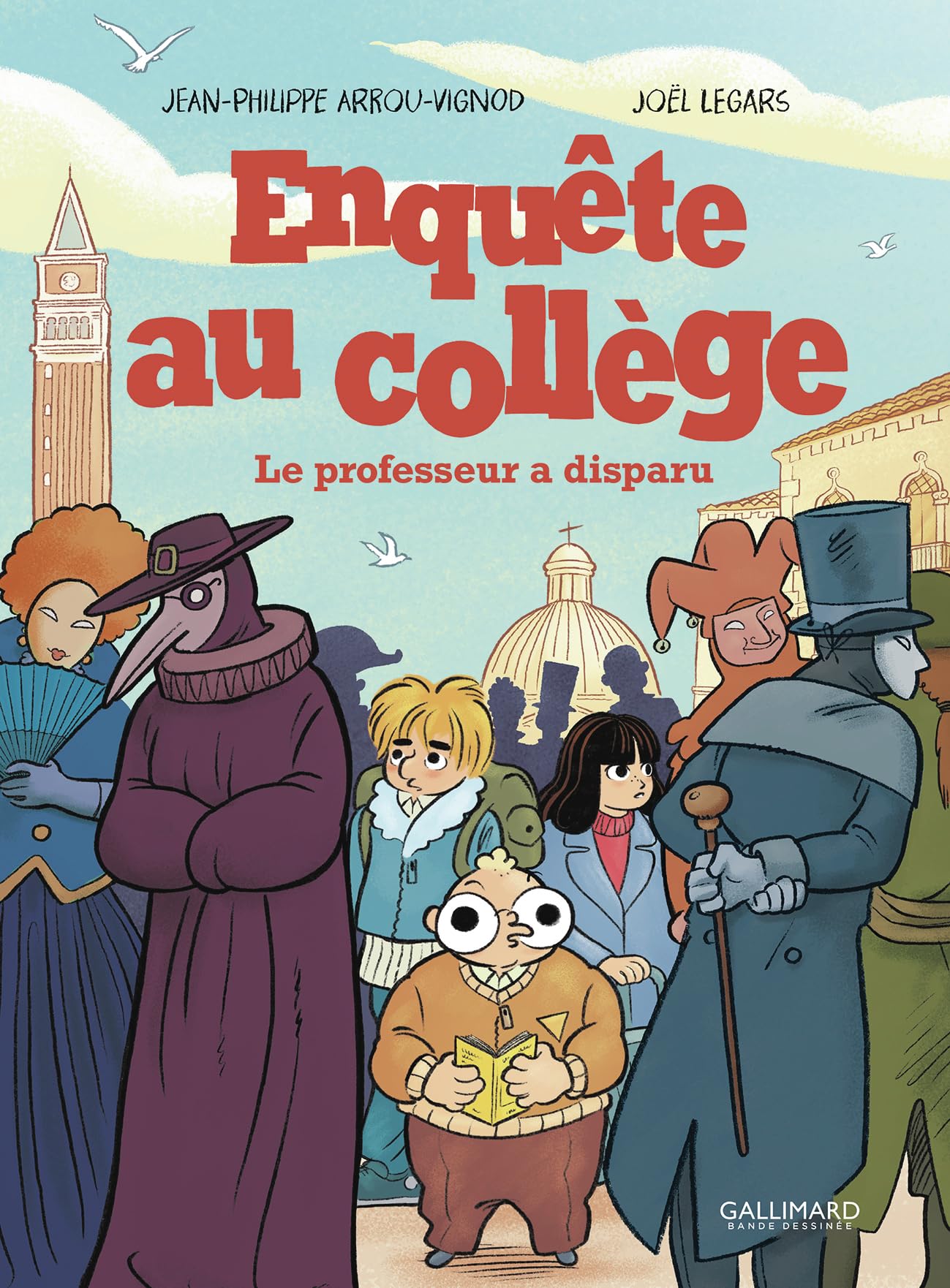 jaquette album Enquête au collège: Le Professeur a disparu (2)