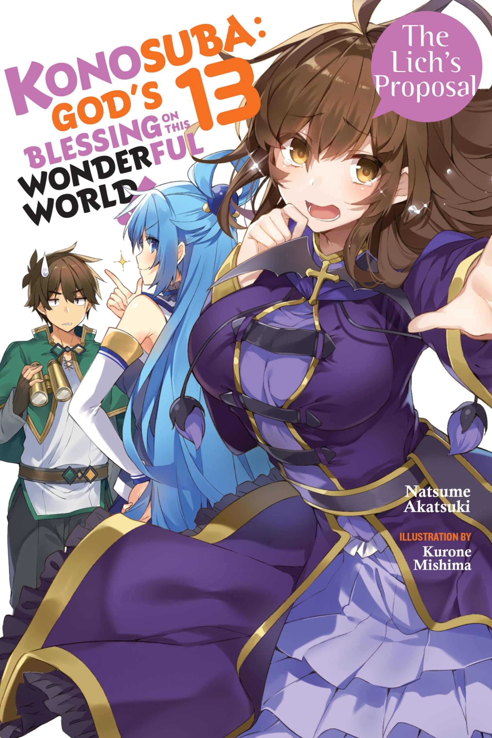 jaquette album Konosuba: God's Blessing on This Wonderful World!, Vol. 13 (light novel)