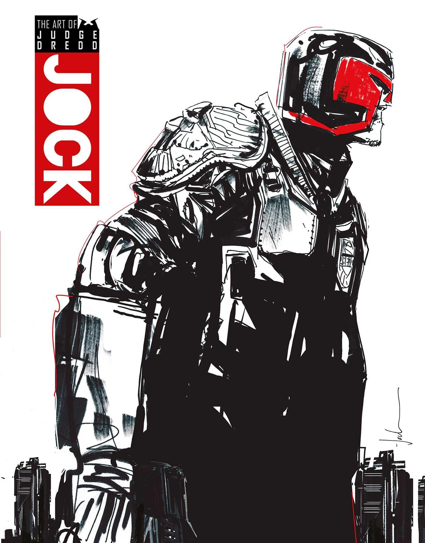 jaquette album The Art of Judge Dredd by Jock