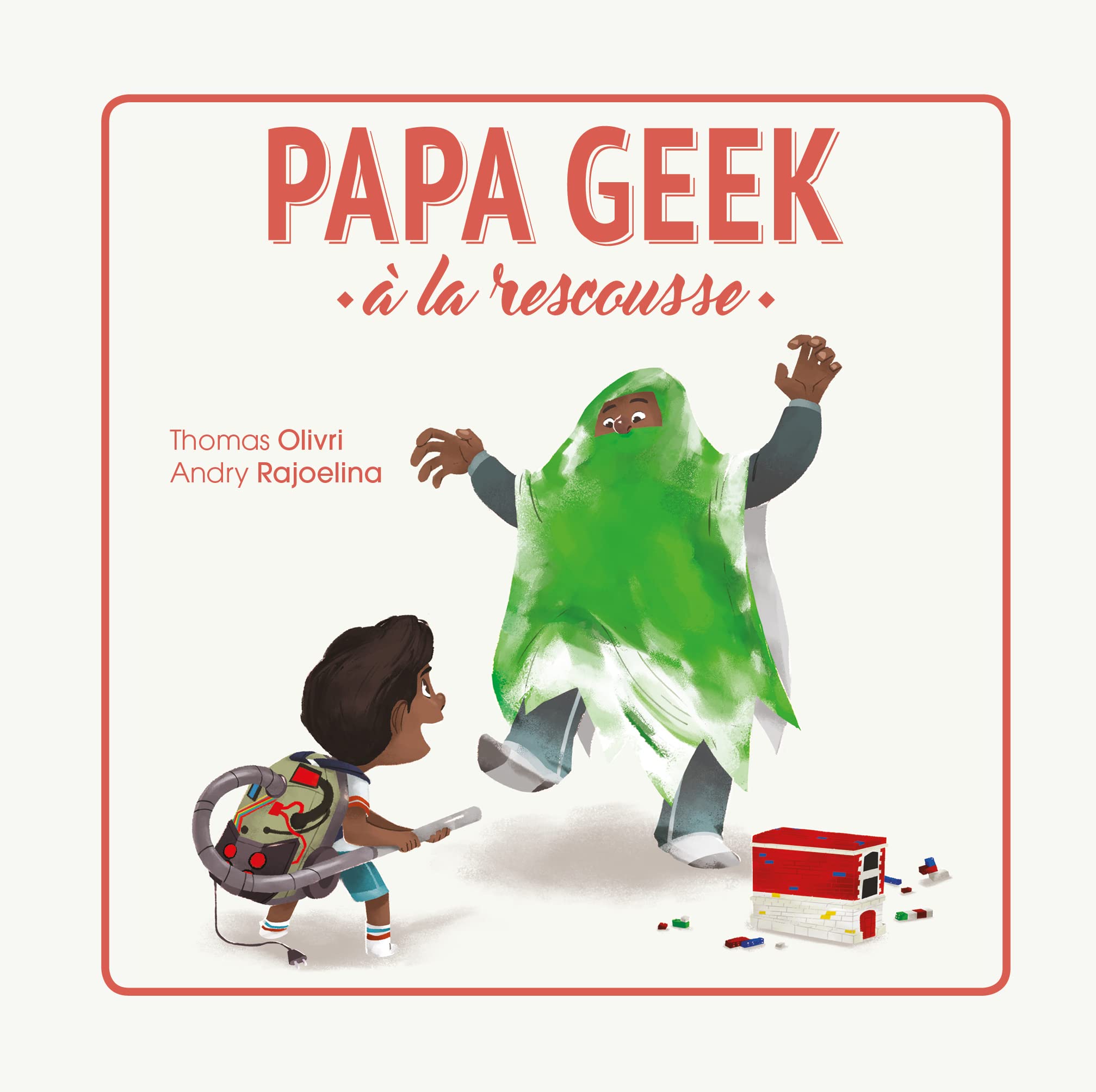 jaquette livre Papa geek