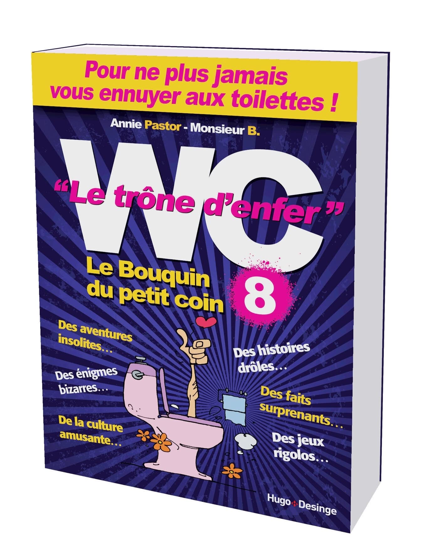jaquette album Le bouquin du petit coin - tome 8 Le trône d'enfer (8)