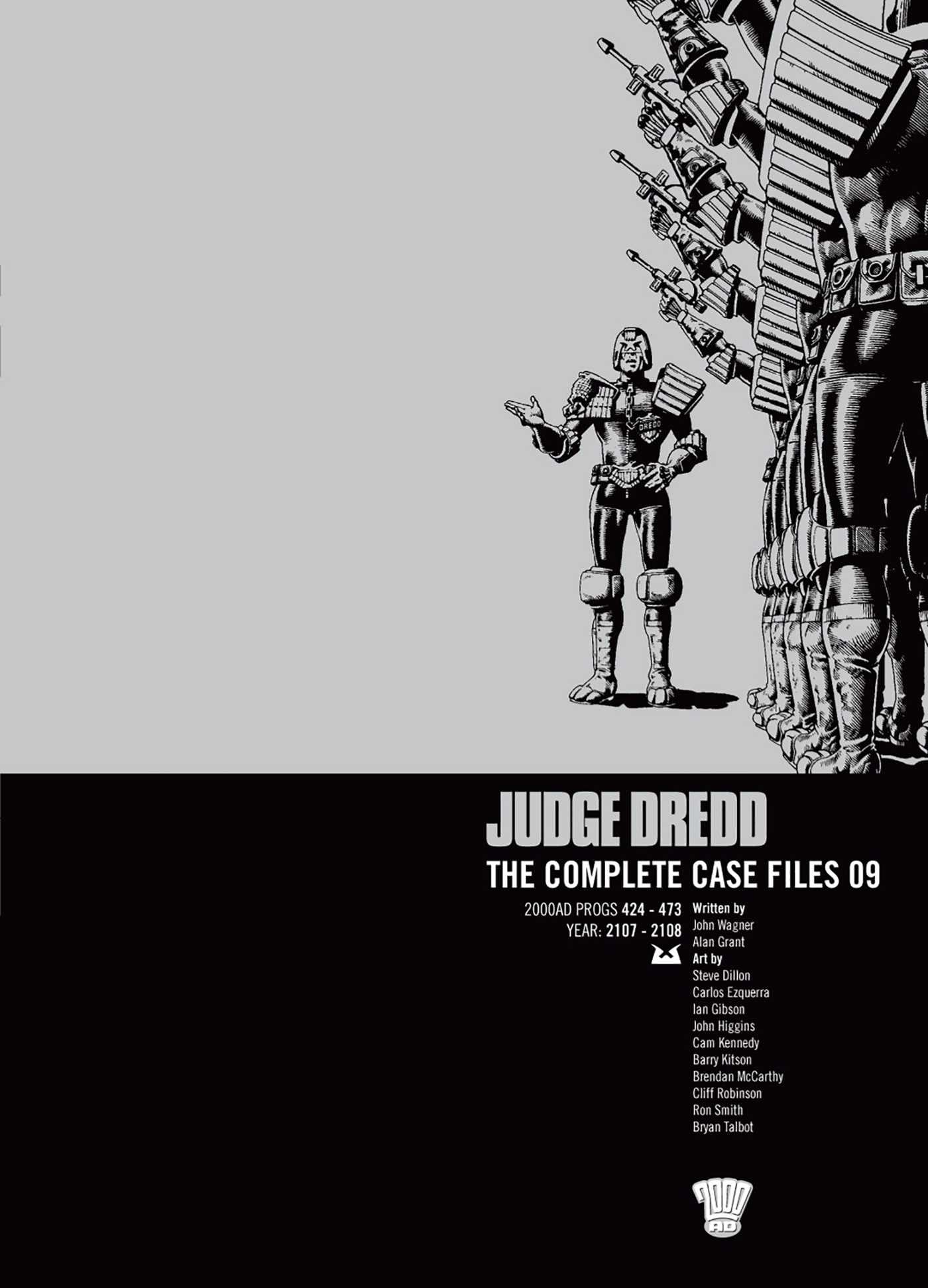 jaquette album Judge Dredd: The Complete Case Files 09 (Volume 9)