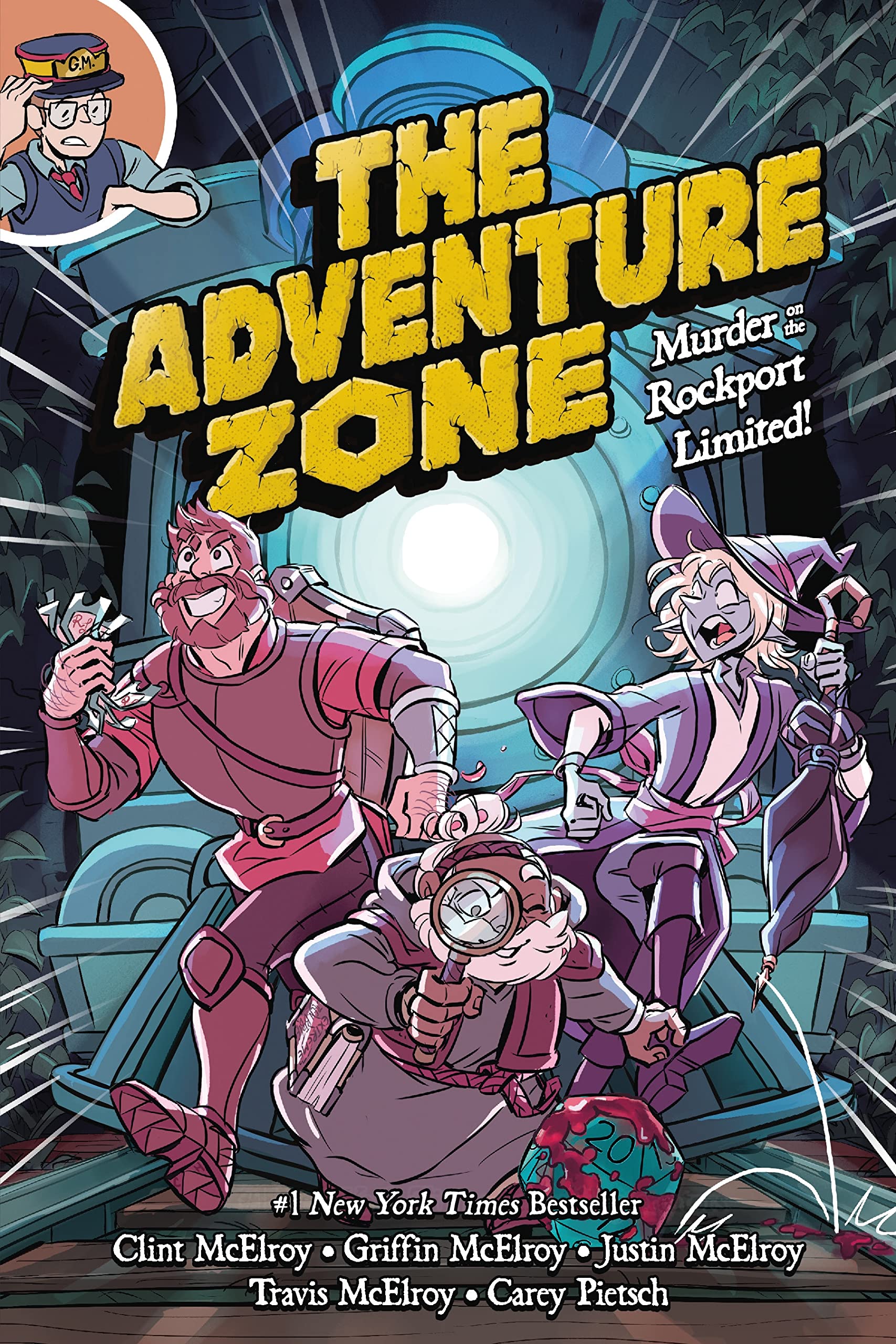 jaquette livre The Adventure Zone: Murder on the Rockport Limited!