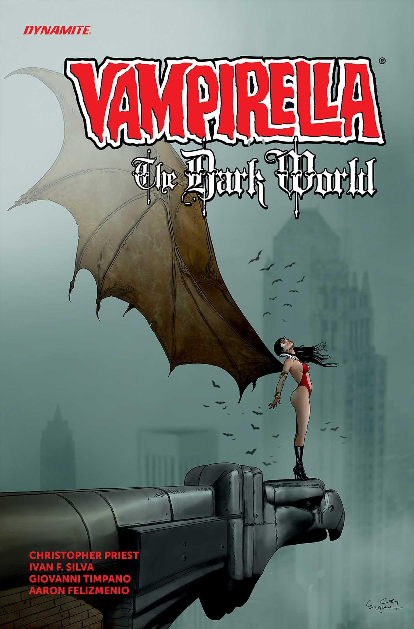 jaquette album Vampirella: The Dark World Vol. 1