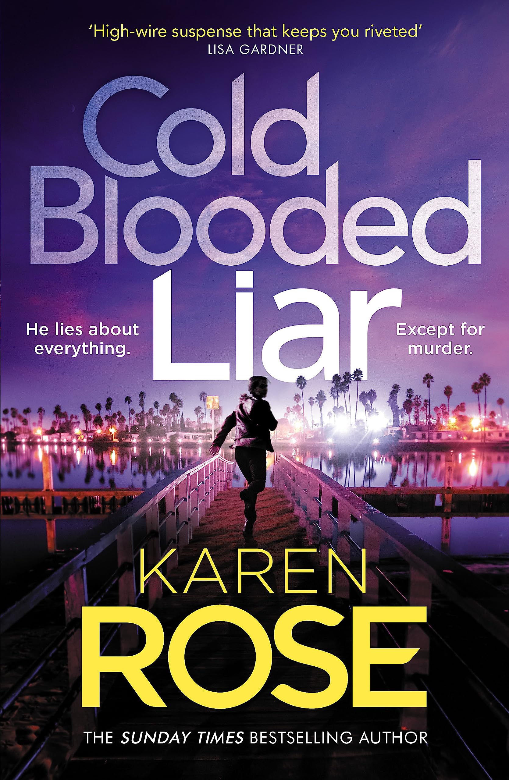 jaquette album Cold Blooded Liar: the first gripping thriller in a brand new series from the bestselling author