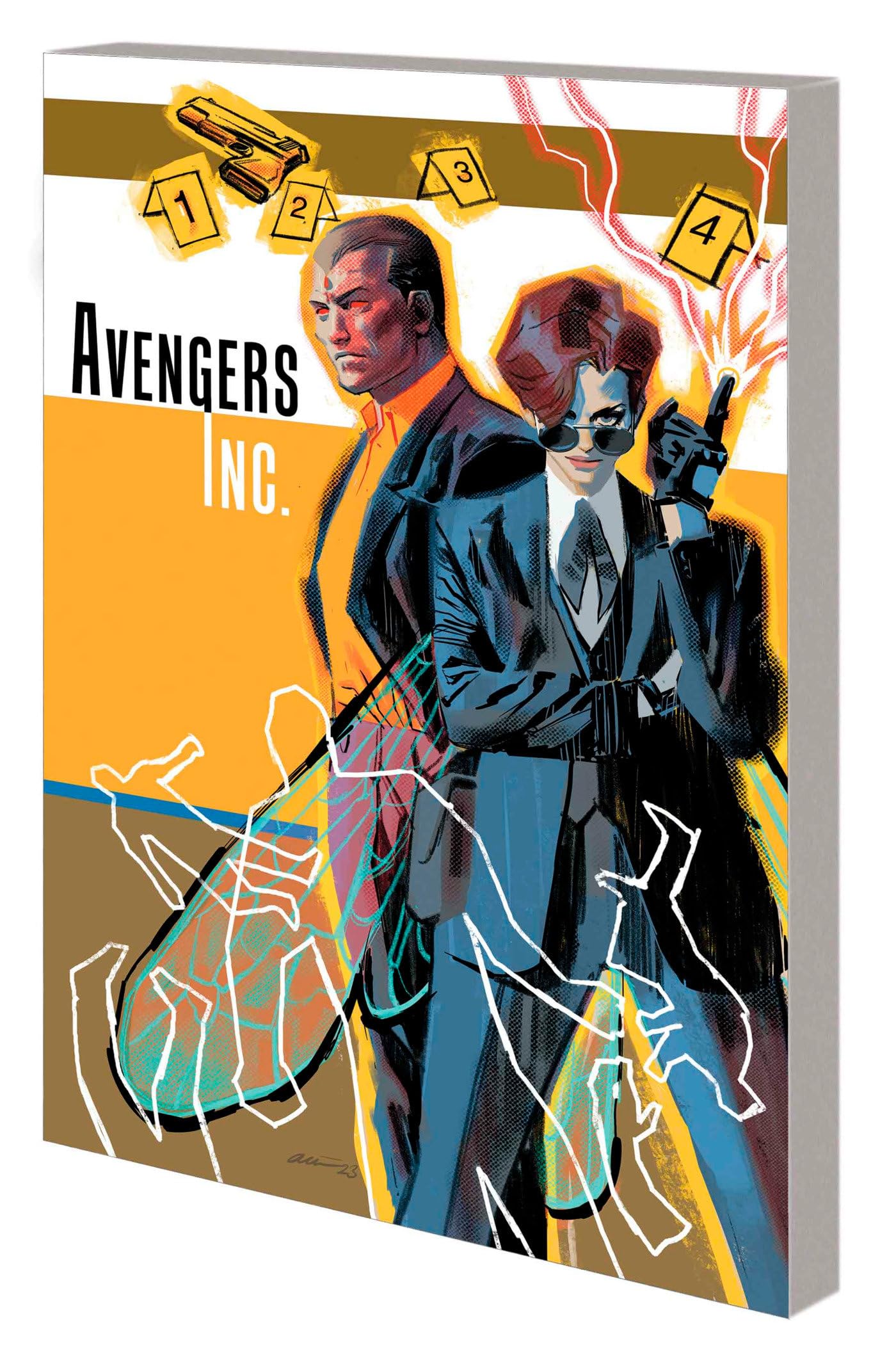 jaquette livre AVENGERS INC.: ACTION, MYSTERY, ADVENTURE