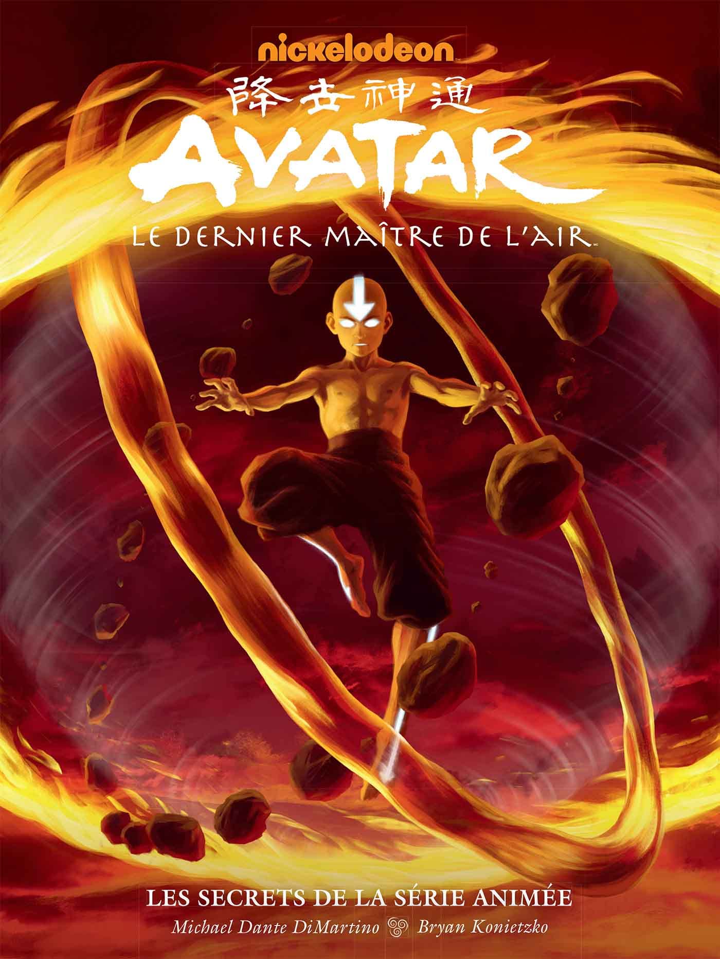 jaquette album Avatar, Le dernier maître de l'air - artbook - Les secrets de la série animée