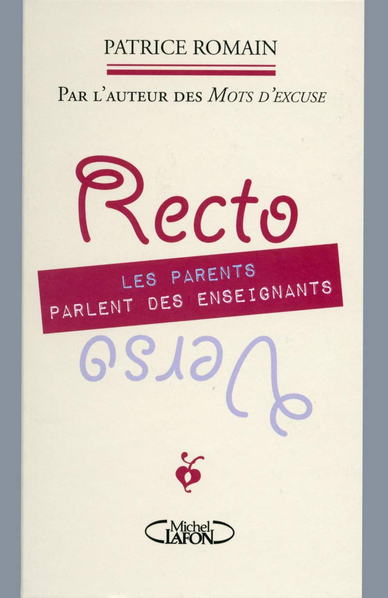 jaquette livre Recto-Verso