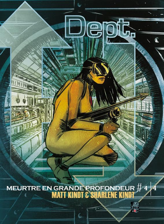 jaquette album Dept - H - Meurtre En Grande Profondeur Tome 4