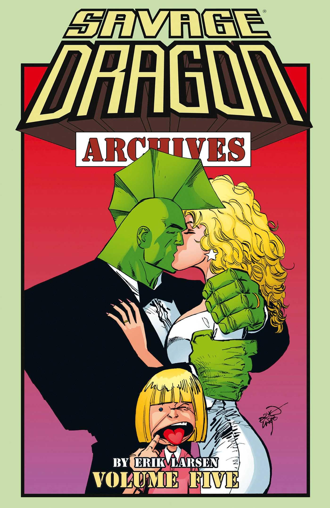 jaquette album Savage Dragon Archives Volume 5