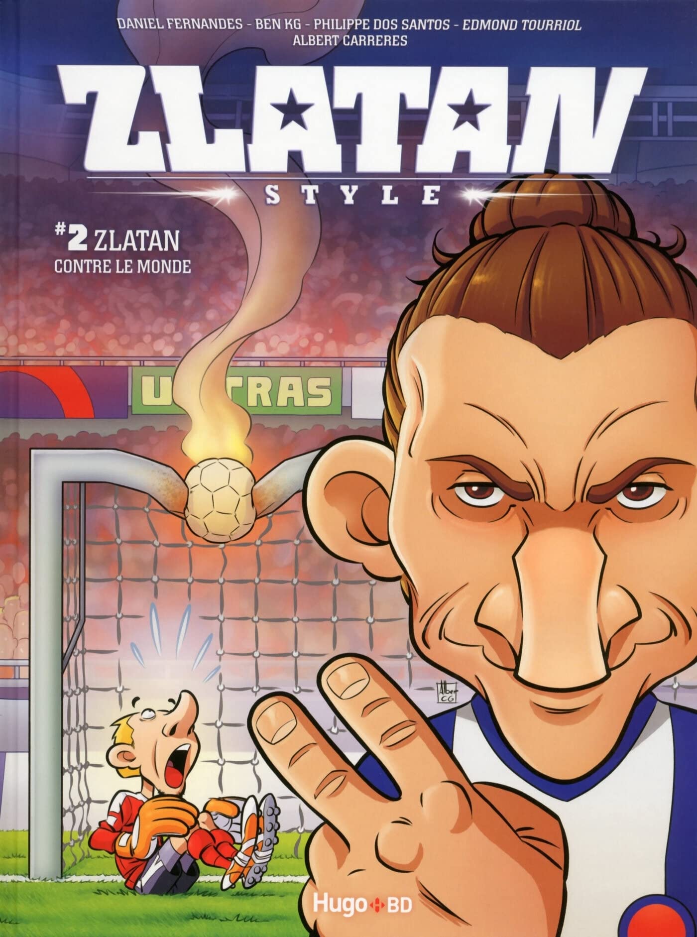 jaquette album Zlatan style T02 Zlatan contre le monde