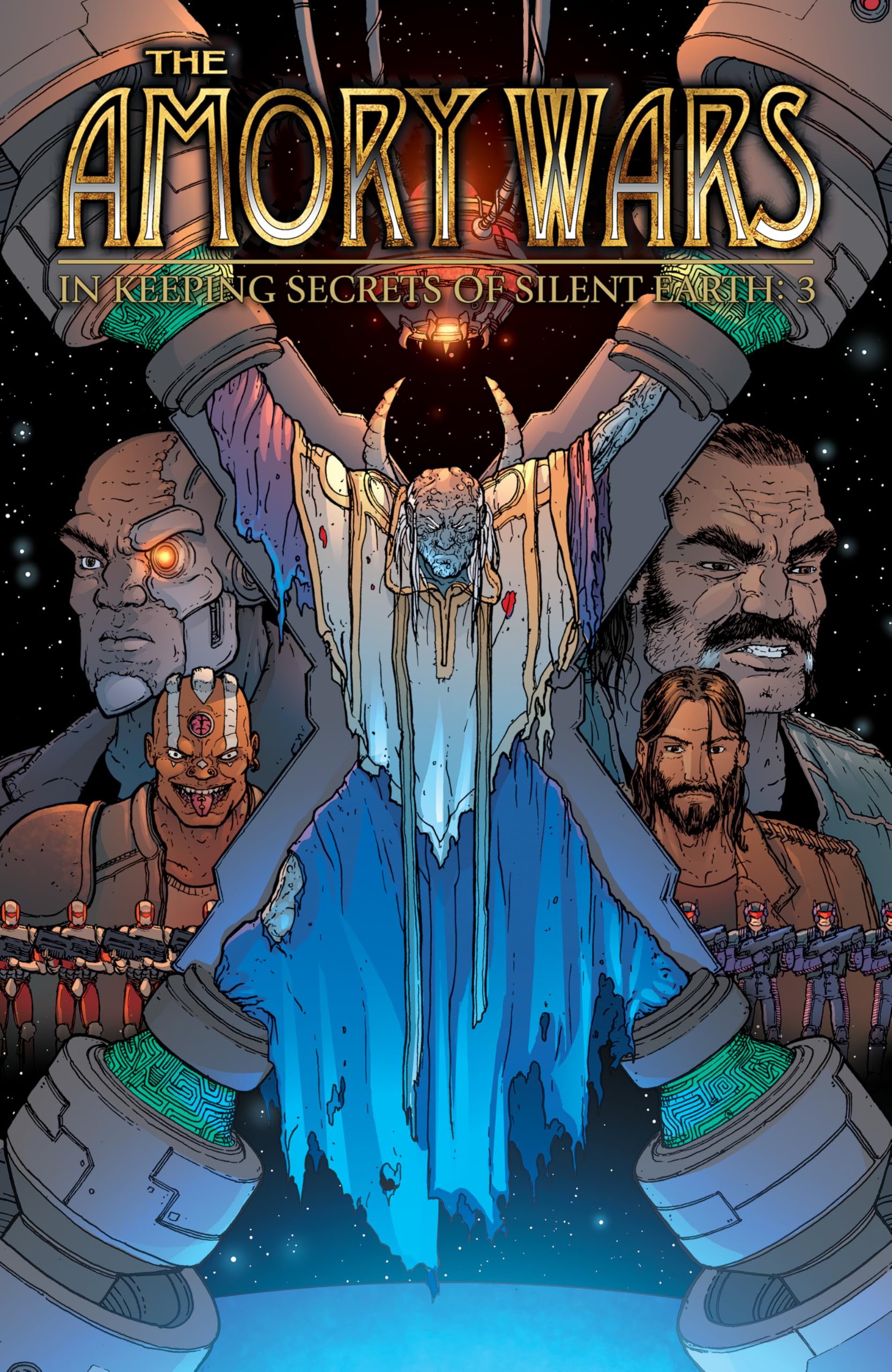 jaquette album Amory Wars: In Keeping Secrets of Silent Earth 3 Volume 2