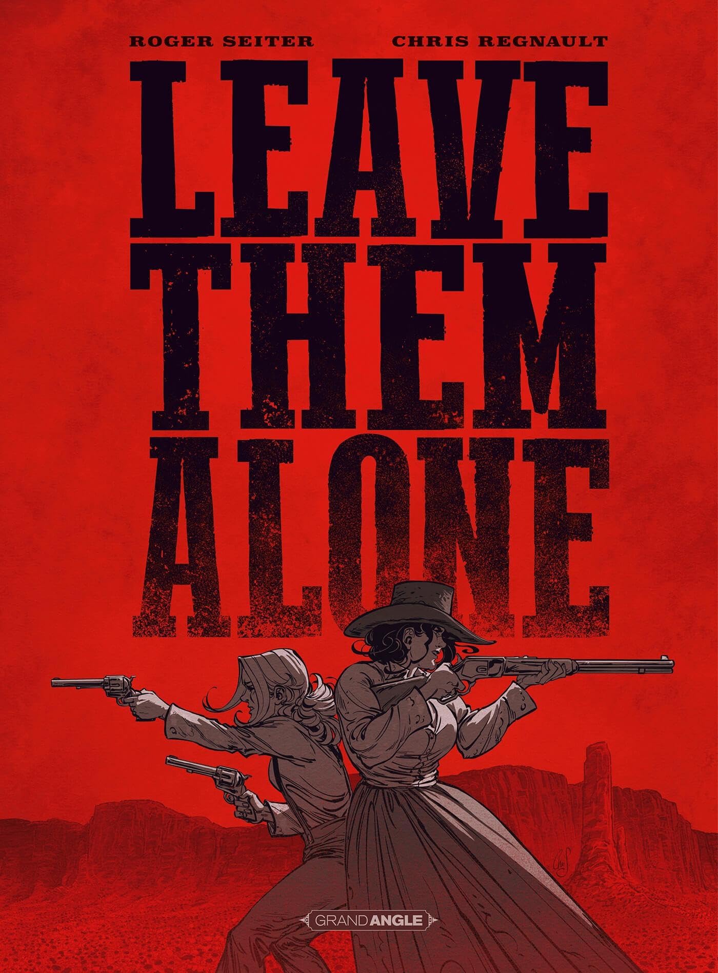 jaquette album Leave them alone - histoire complète