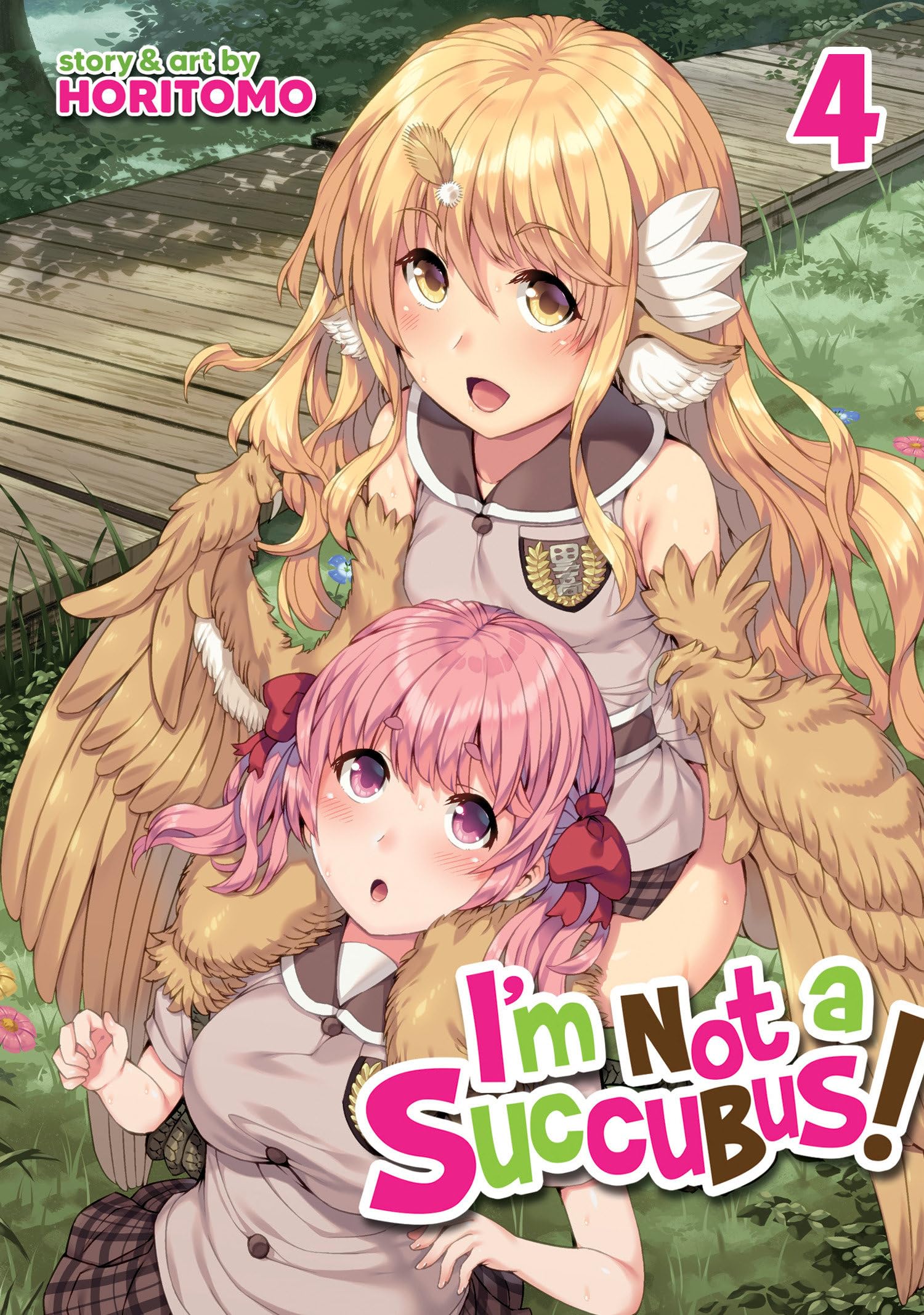 jaquette livre I'm Not a Succubus! Vol. 4