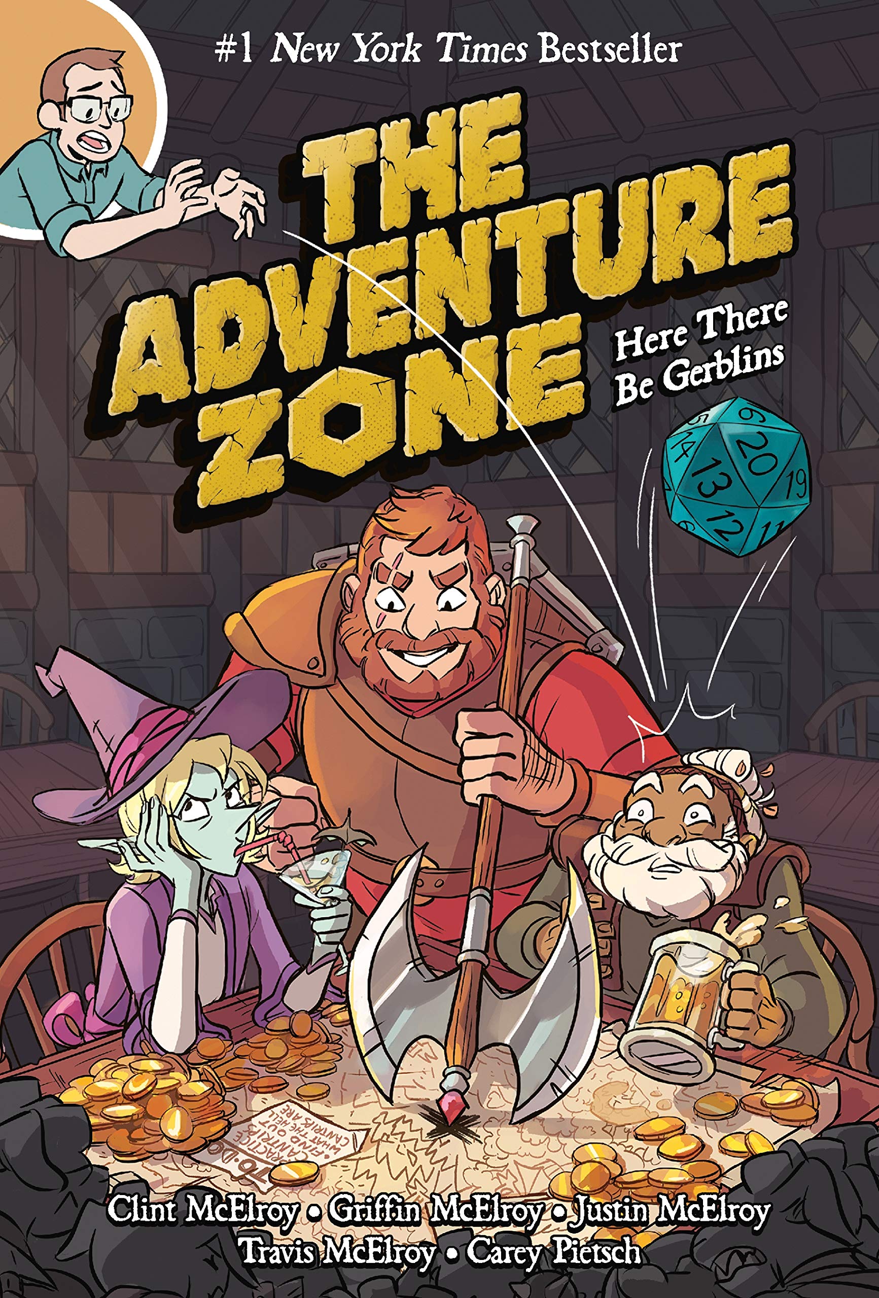 jaquette livre The Adventure Zone: Here There Be Gerblins