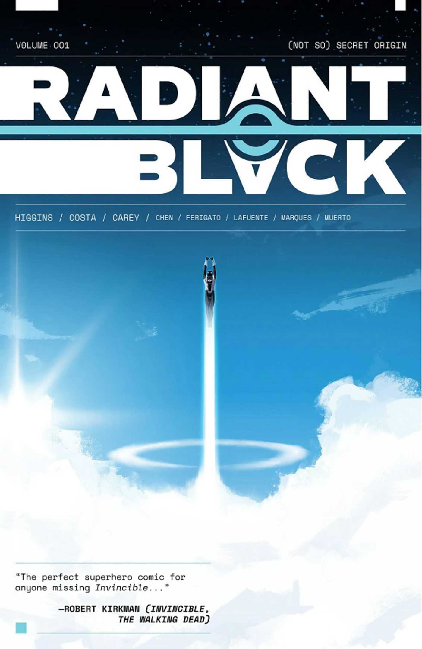 jaquette album Radiant Black, Volume 1: A Massive-Verse Book