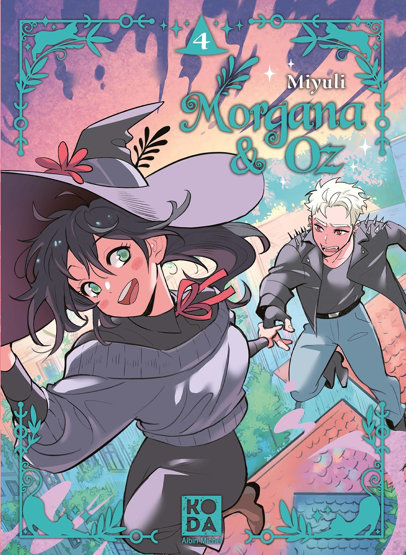 jaquette livre Morgana & Oz - tome 4
