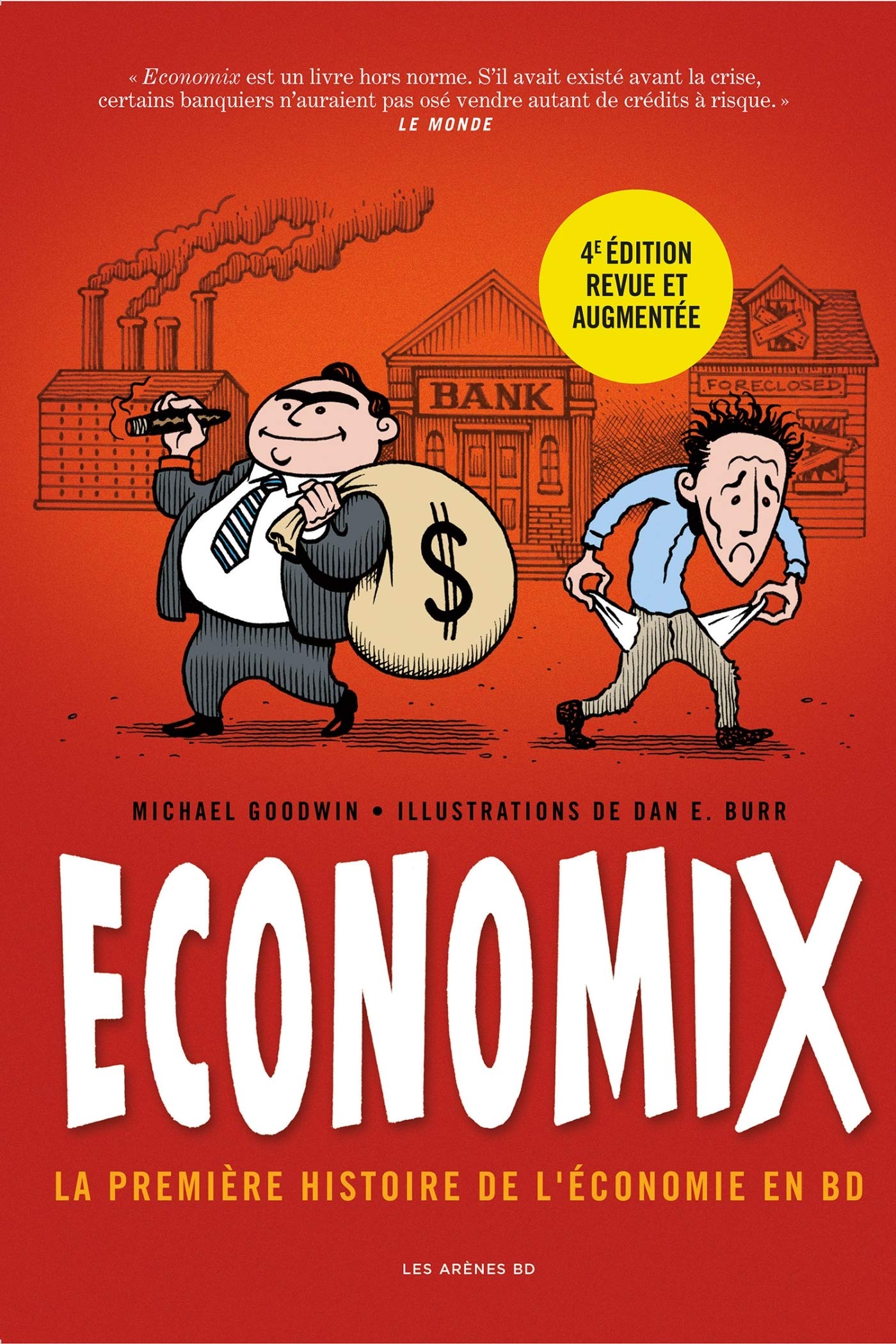 jaquette livre Economix - La première histoire de l'économie en BD (4ème édition)