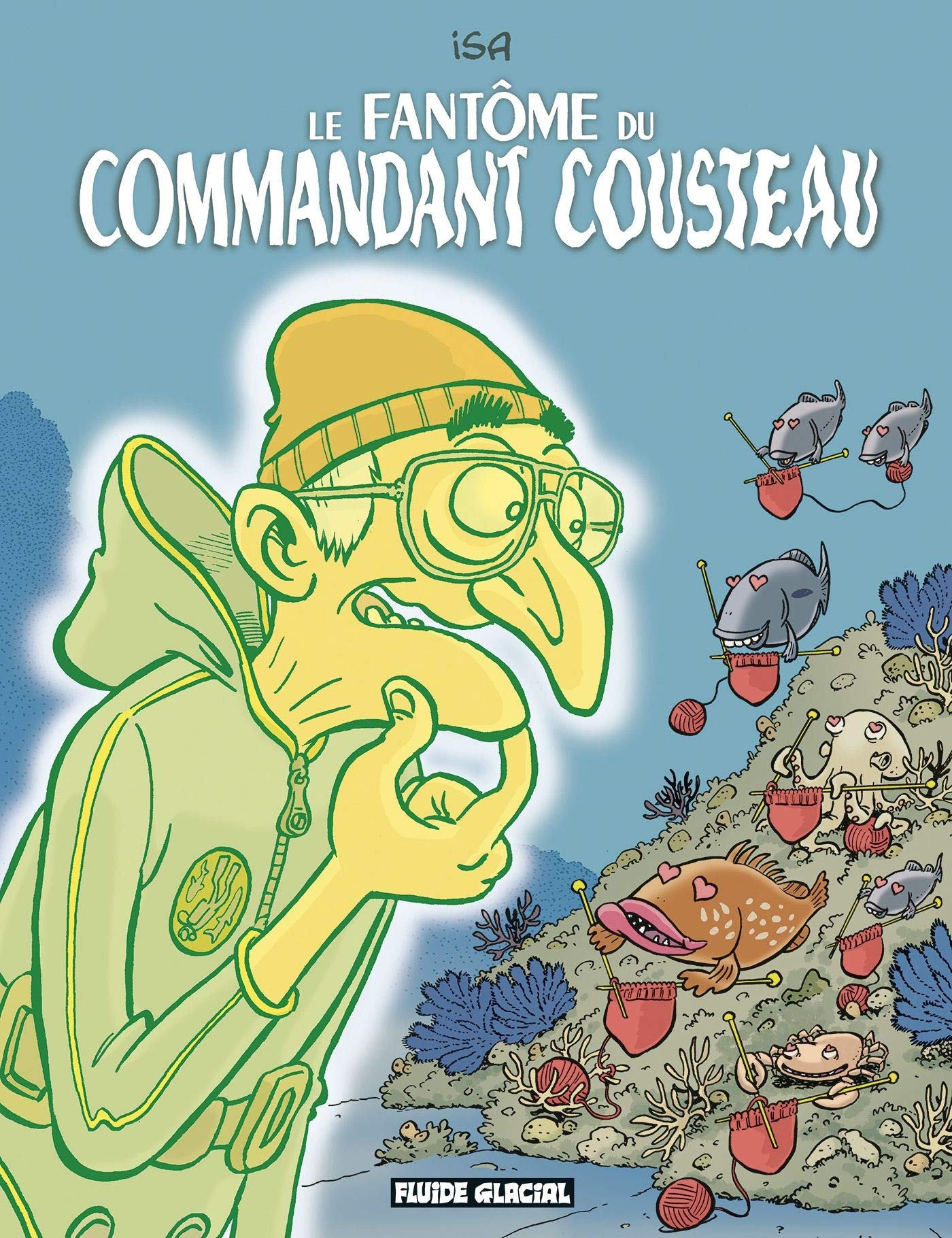 jaquette album Le Fantôme du Commandant Cousteau