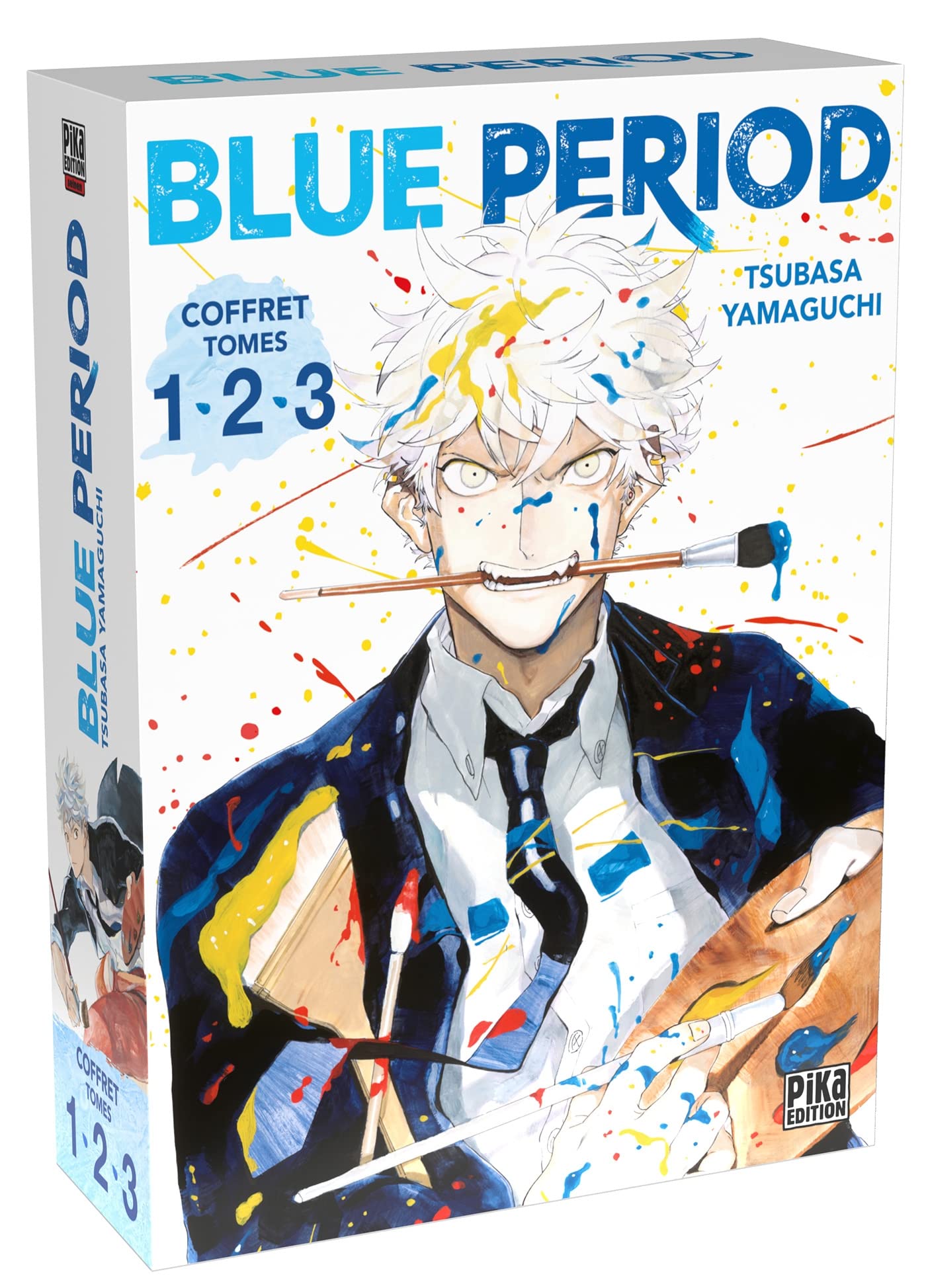 jaquette album Blue Period Coffret T01 à T03