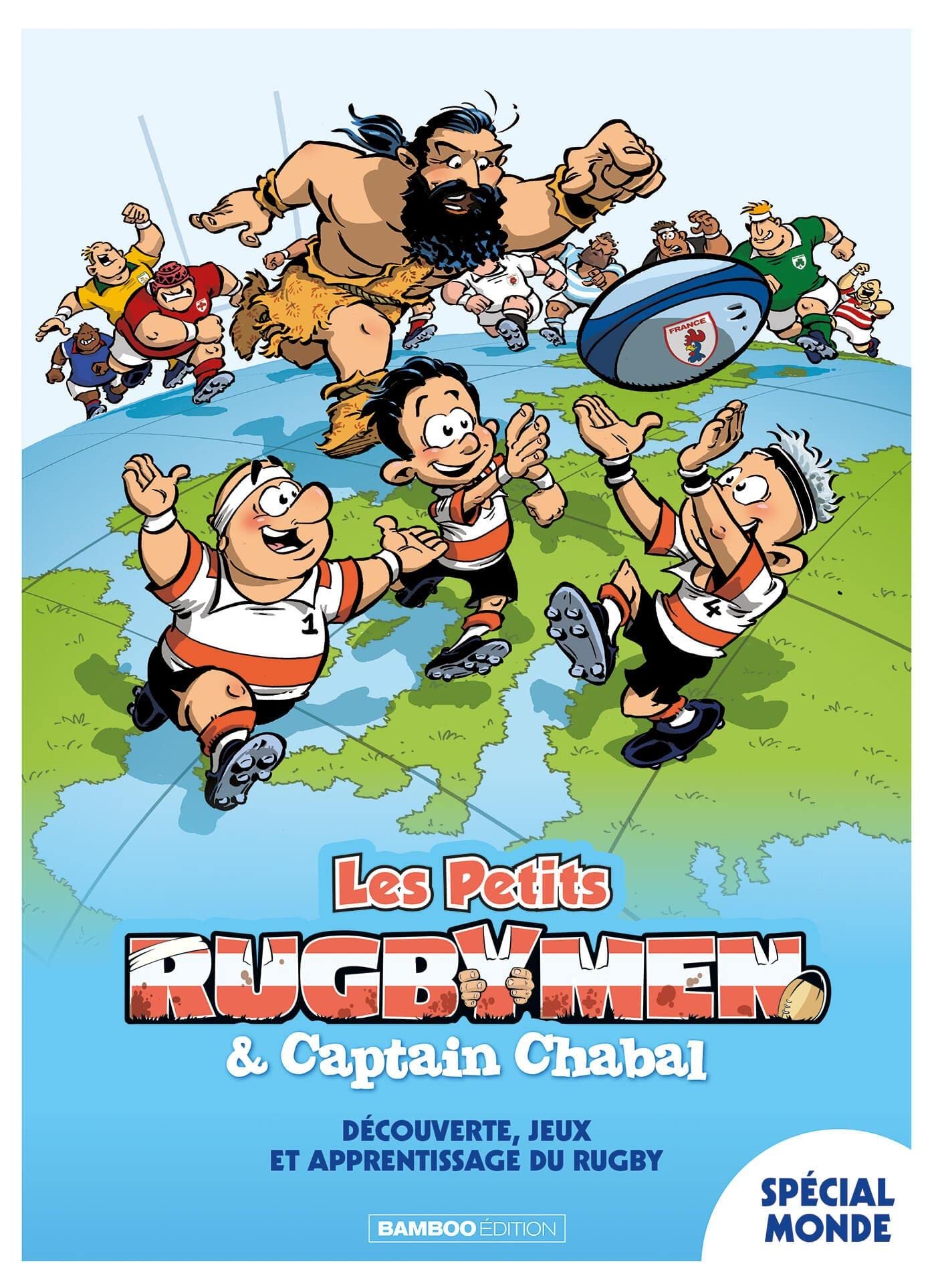 jaquette album Petits Rugbymen (Les) cahier d'activité Monde