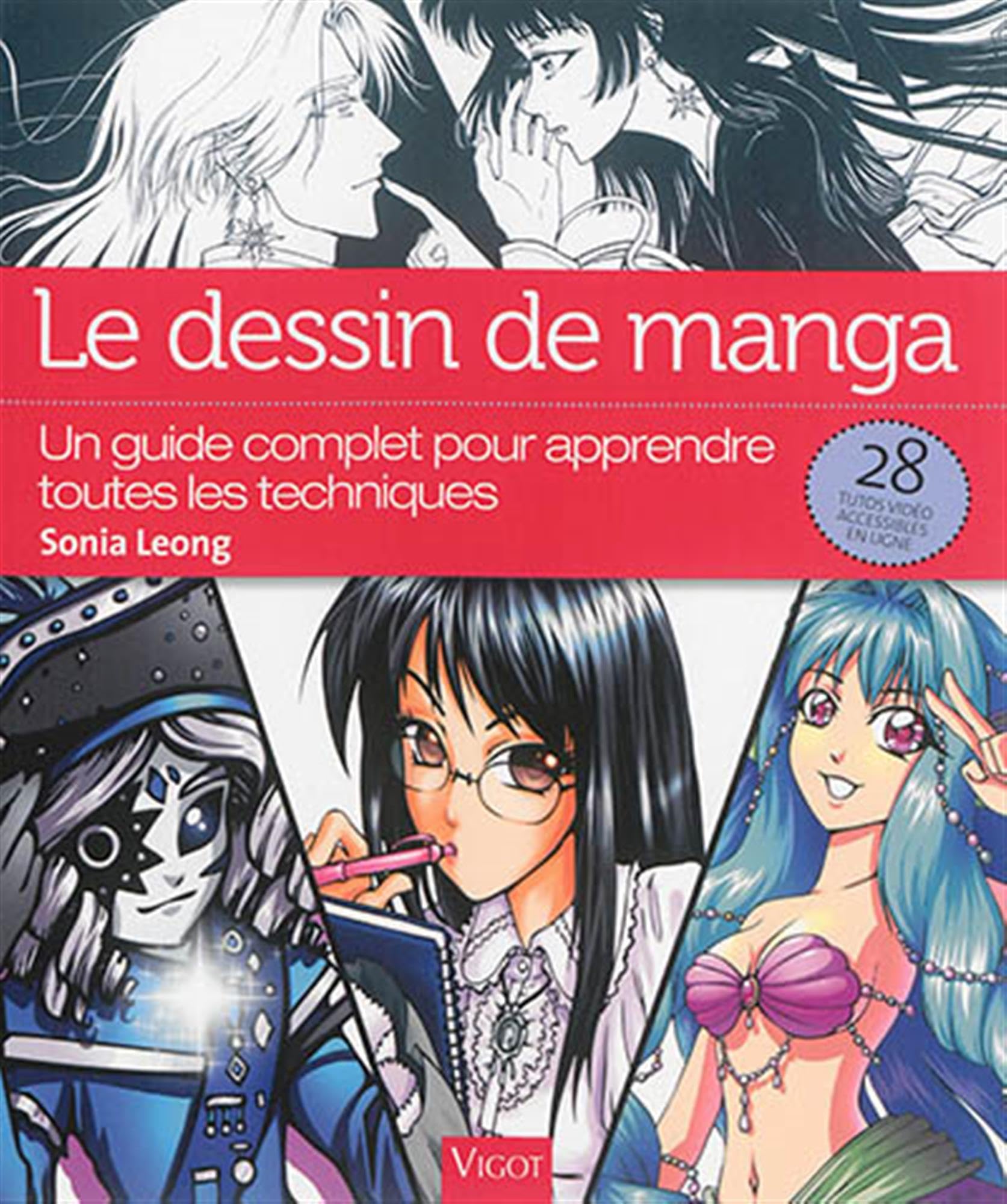 jaquette album Le dessin de manga