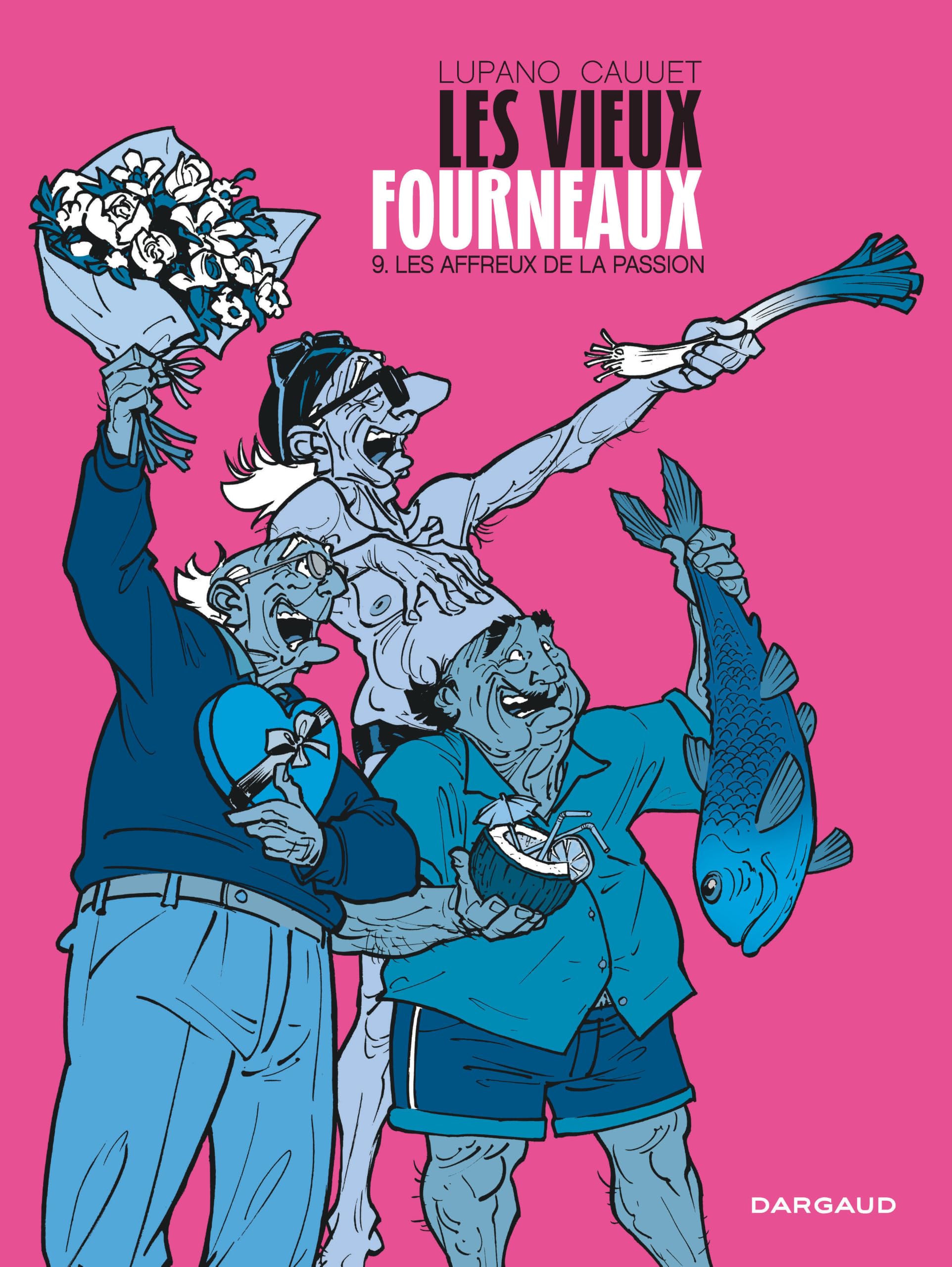jaquette album Les Vieux Fourneaux - Tome 9 - Les affreux de la passion