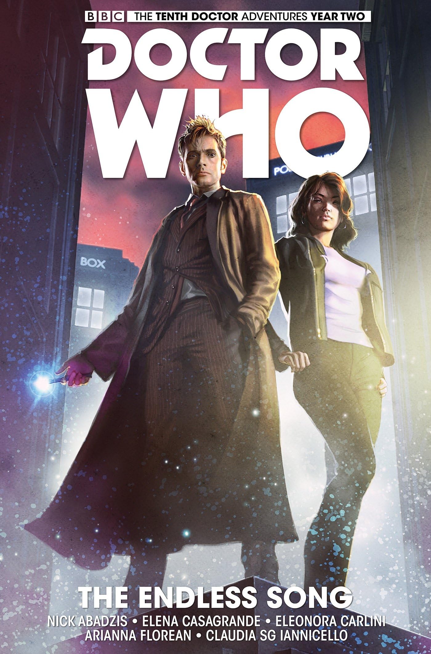 jaquette album Doctor Who the Tenth Doctor 4: The Endless Song