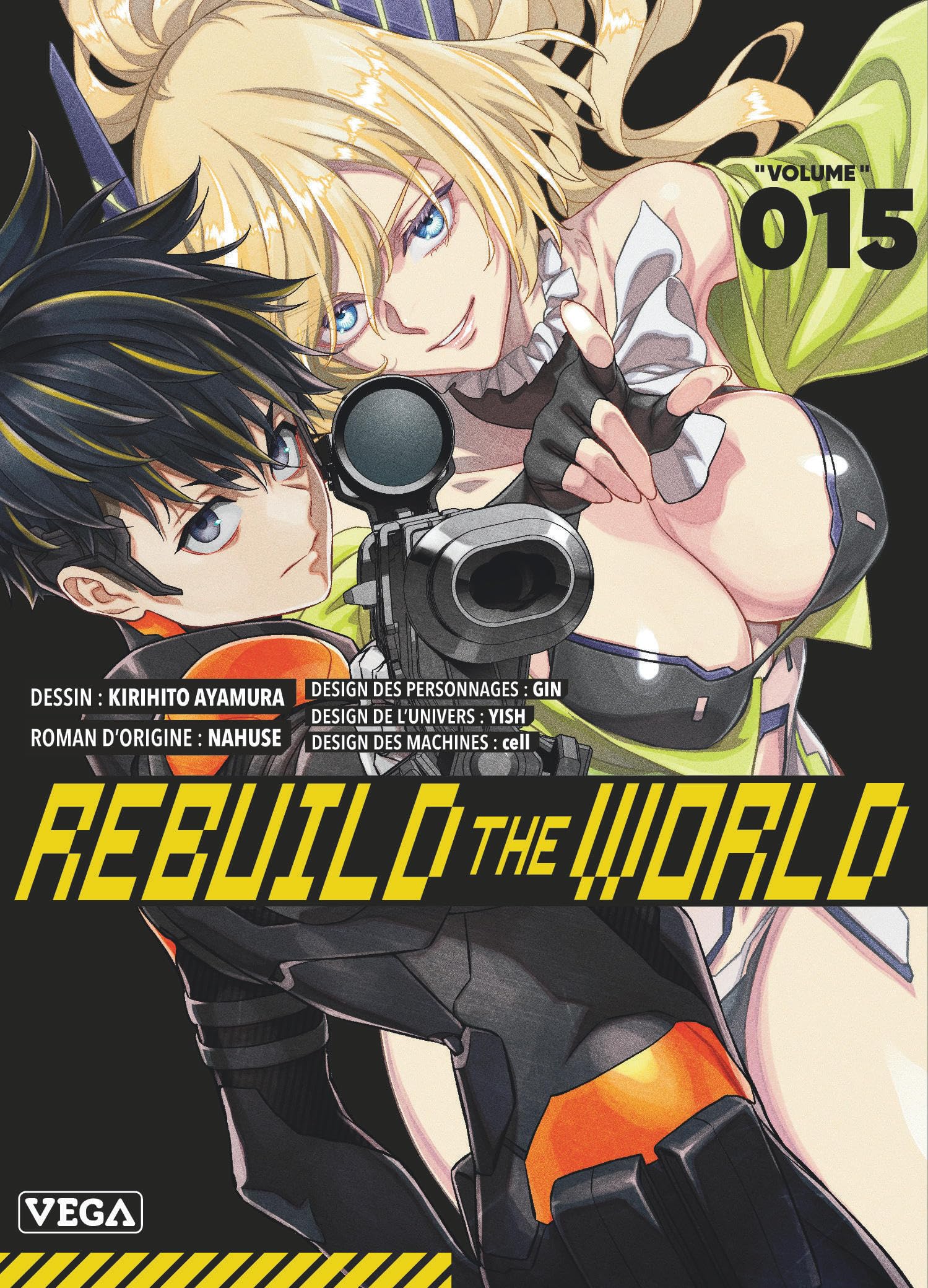 jaquette album Rebuild the world - Tome 15