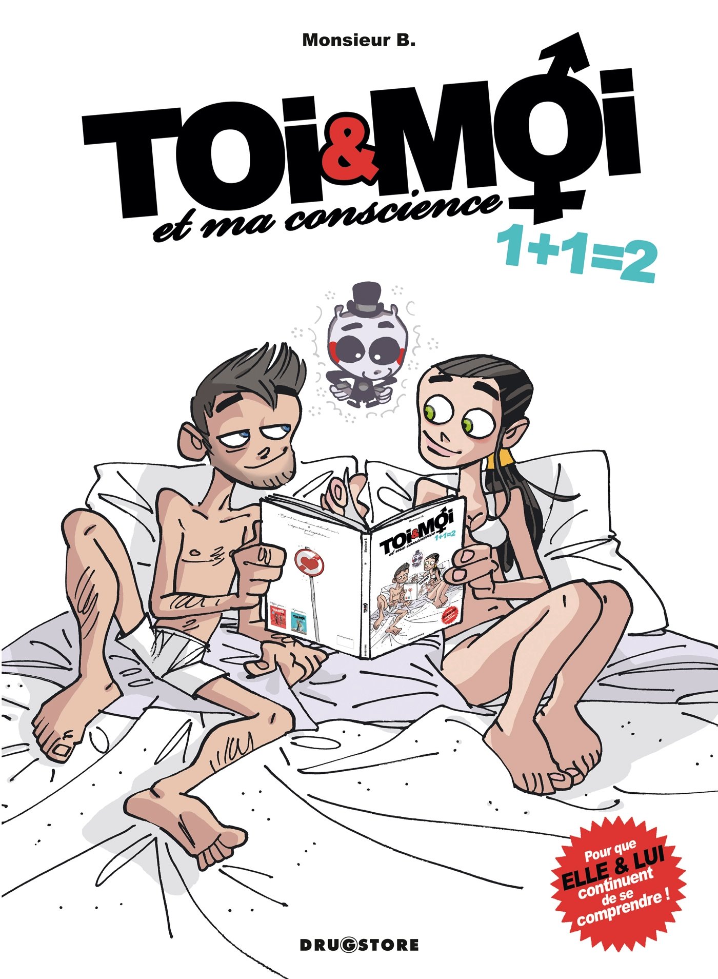 jaquette album Toi & Moi et ma conscience - Tome 02: 1+1=2