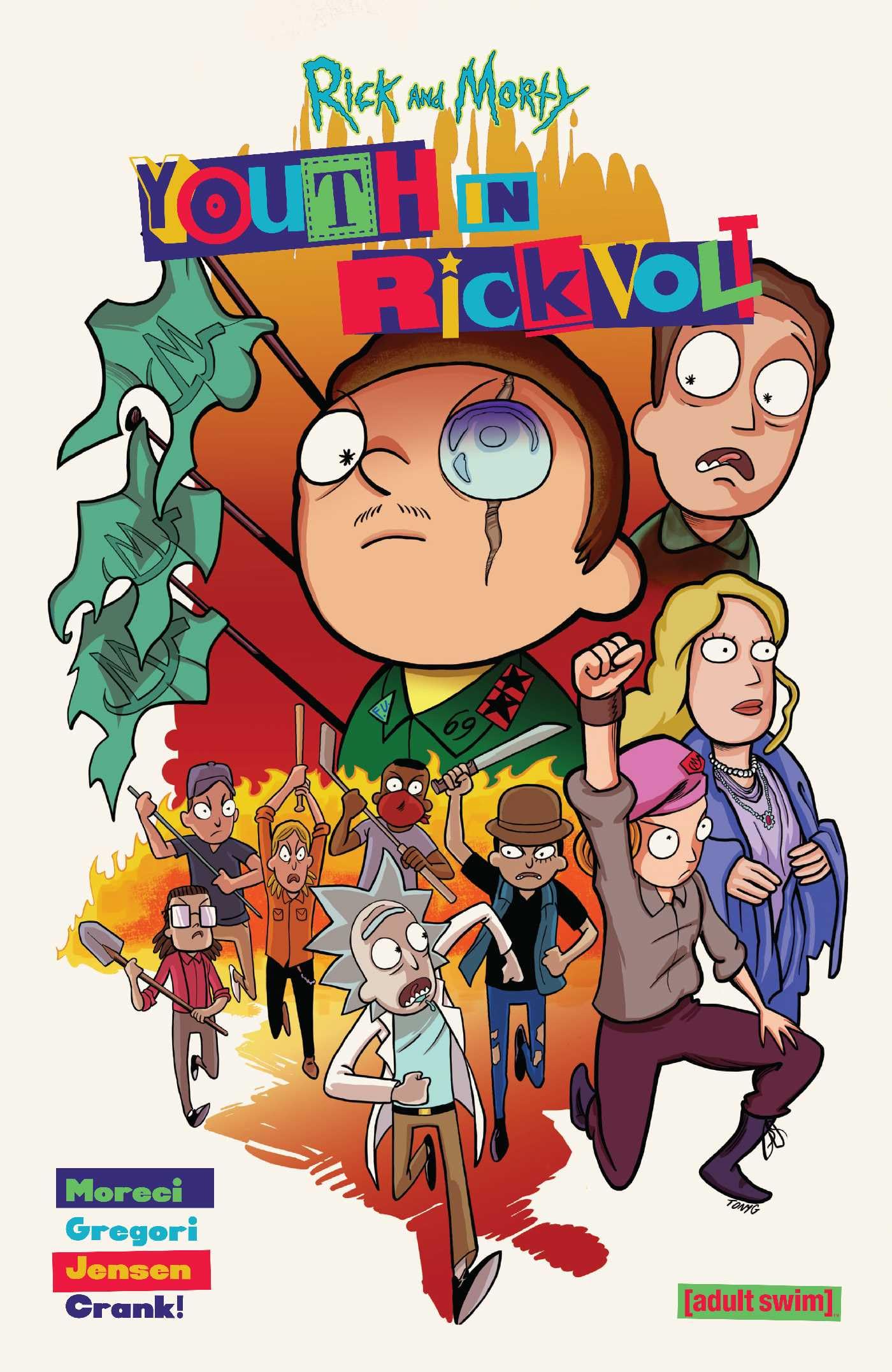 jaquette album Rick and Morty: Youth in Rickvolt