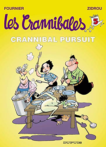 jaquette album Les Crannibales Tome 5 - Crannibal Pursuit