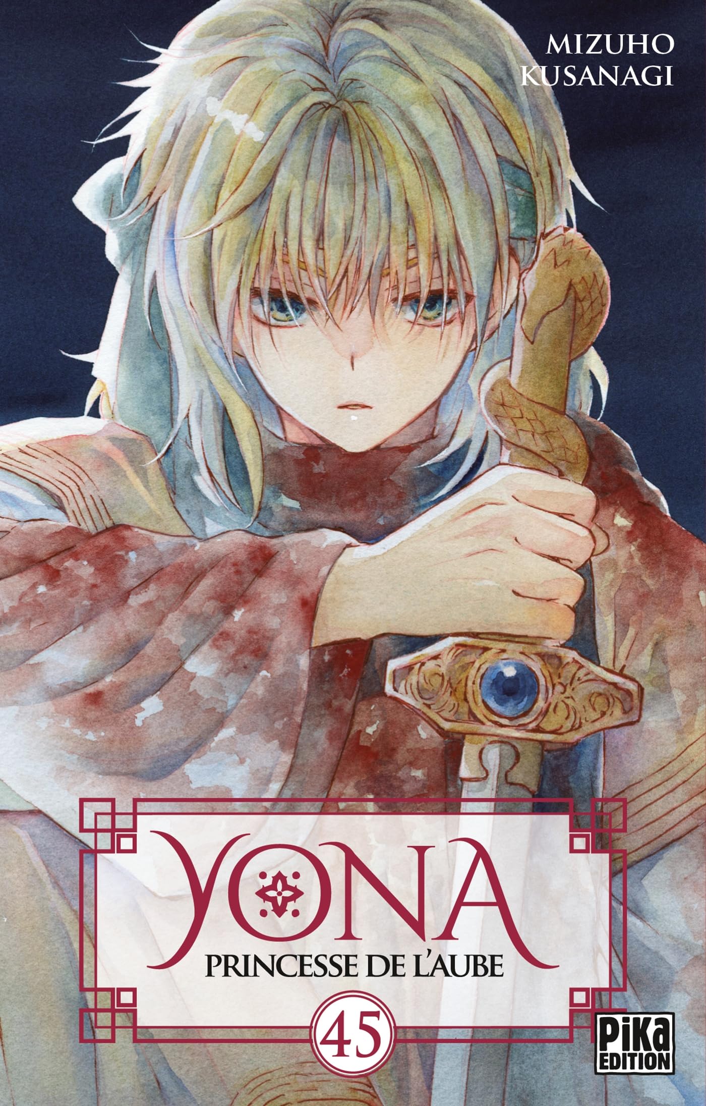 jaquette album Yona, Princesse de l'Aube T45